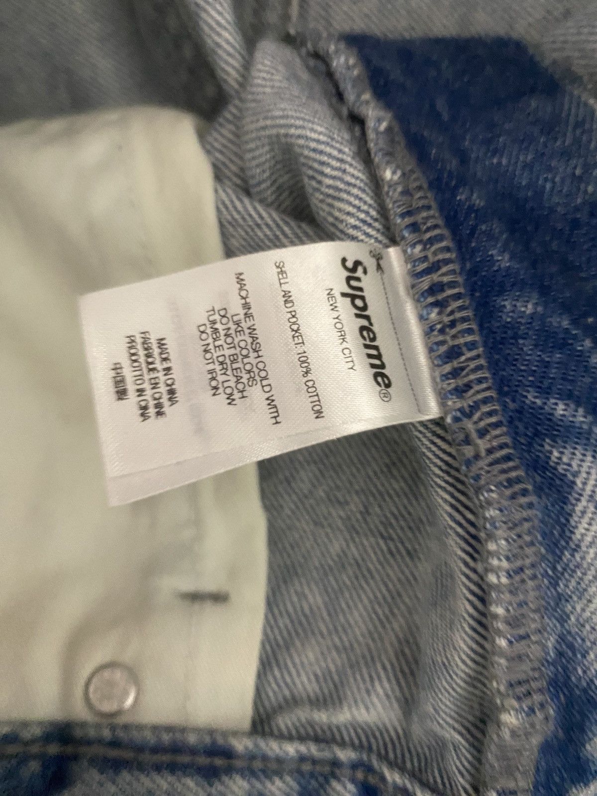 Supreme Supreme Baggy Denim Short | Grailed