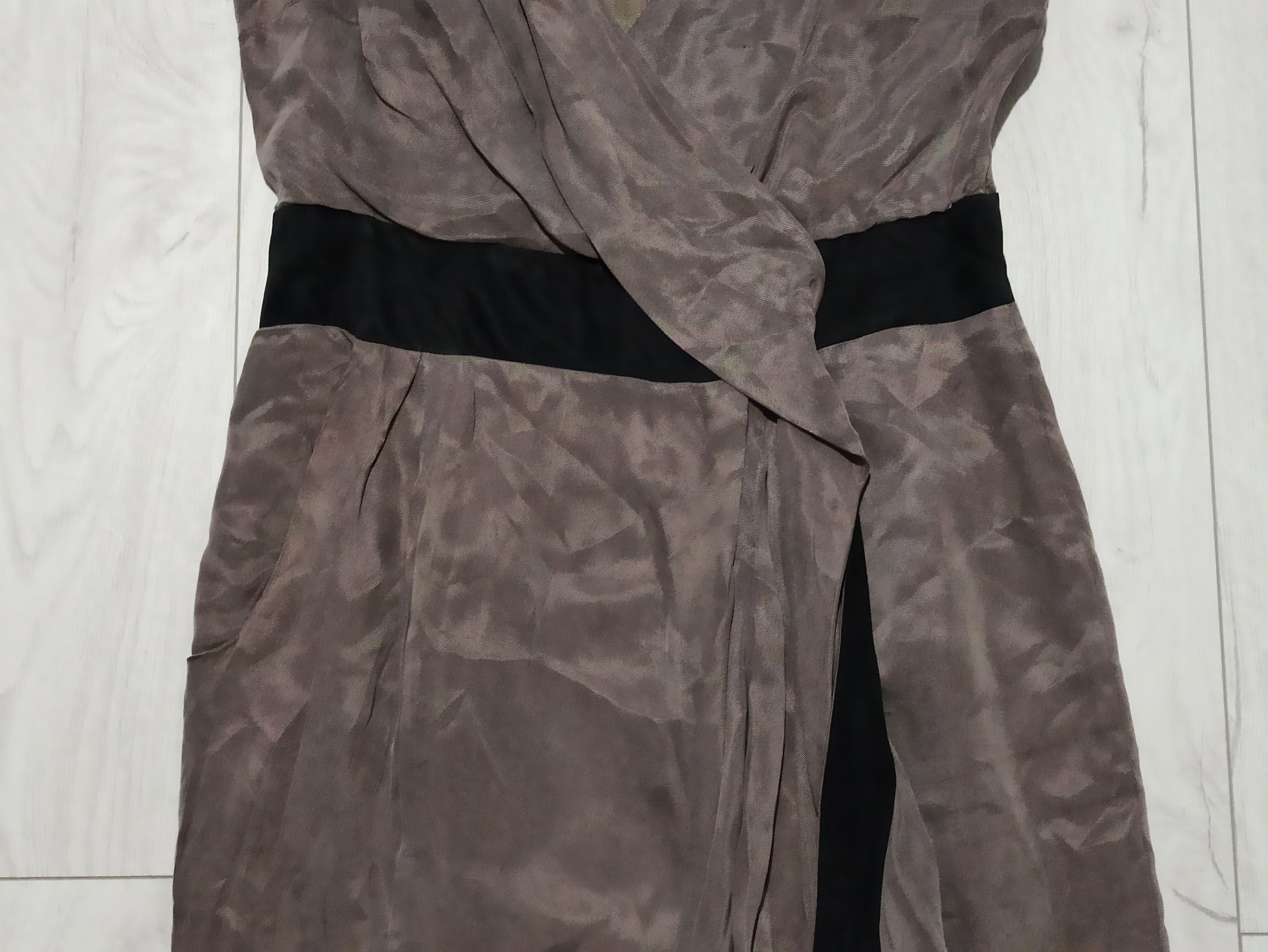 Karen Millen Karen Millen Cupro Drpped Dress Size M / US 6-8 / IT 42-44 - 6 Thumbnail