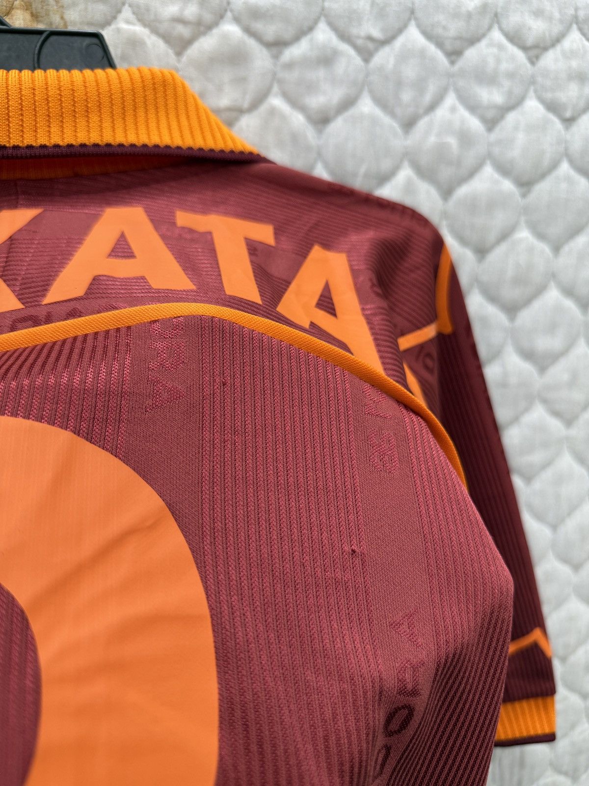 Diadora 🔥🔥🔥ARCHIVE VINTAGE AS ROMA DIADORA NAKATA JERSEY Size US L / EU 52-54 / 3 - 11 Thumbnail