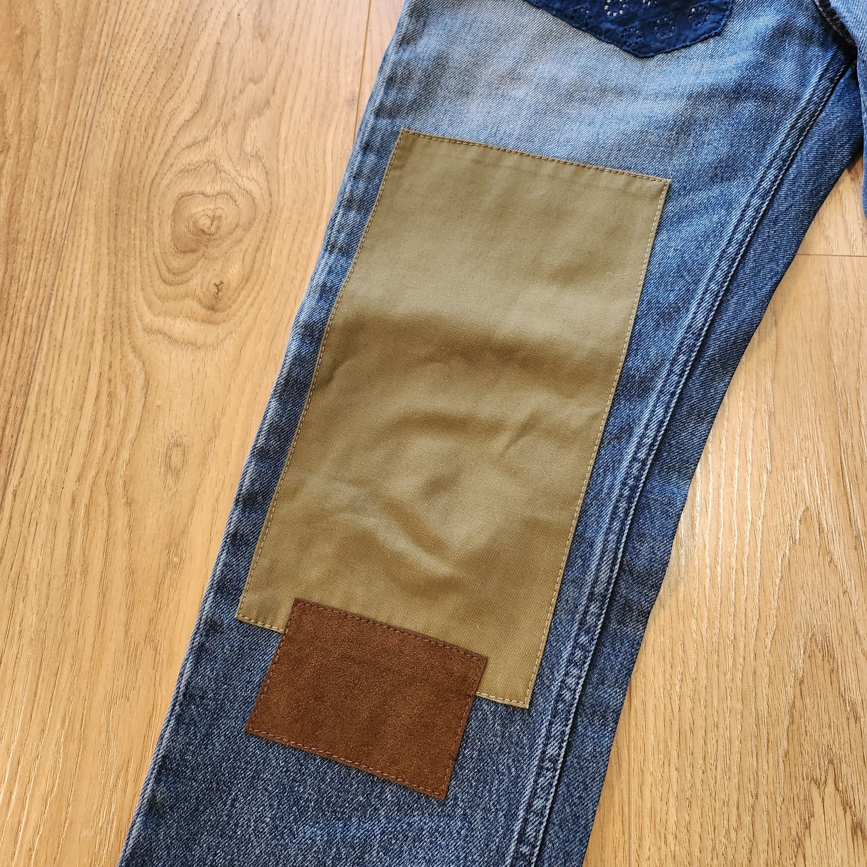 Acne Studios Acne 27/34 Boy Indigo Patch Size US 27 - 4 Thumbnail