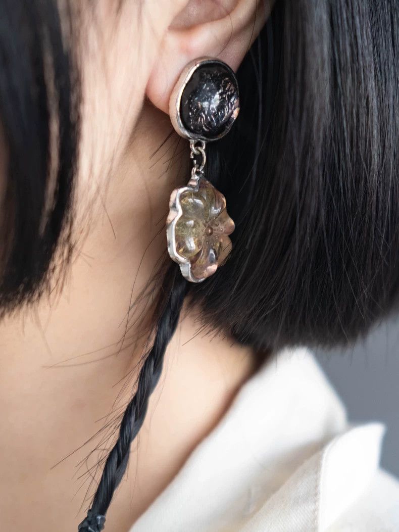 Kenzo KENZO Fruit jelly flower ear clip vintage Size ONE SIZE - 8 Thumbnail