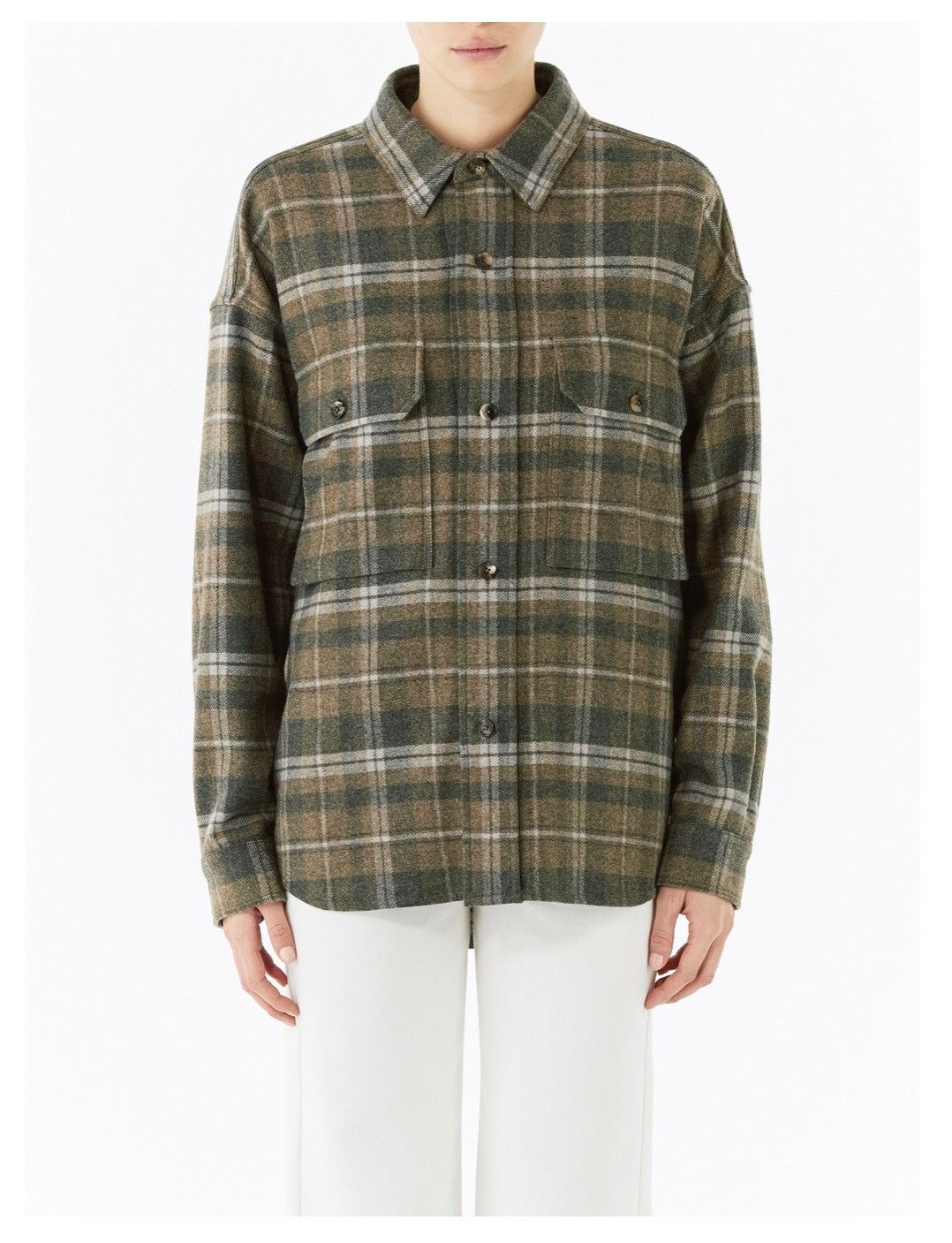 Loro Piana o1srvl11e1125 FAN4183 Alvar Overshirt in Multicolor Size S / US 4 / IT 40 - 8 Thumbnail