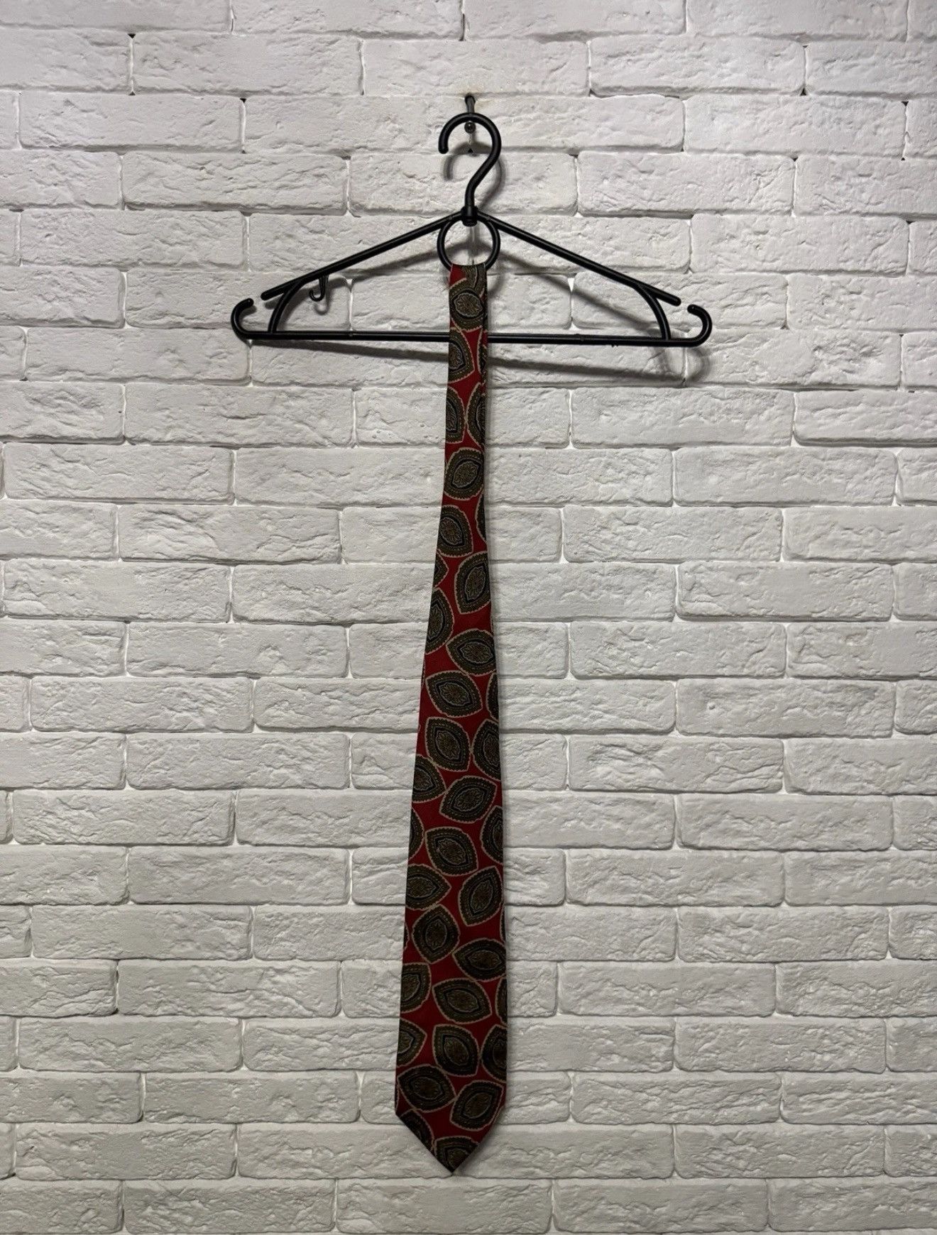 Christian Dior Monsieur Vintage Christian Dior Monsieur Silk Tie Abstract Pattern Size ONE SIZE - 2 Thumbnail