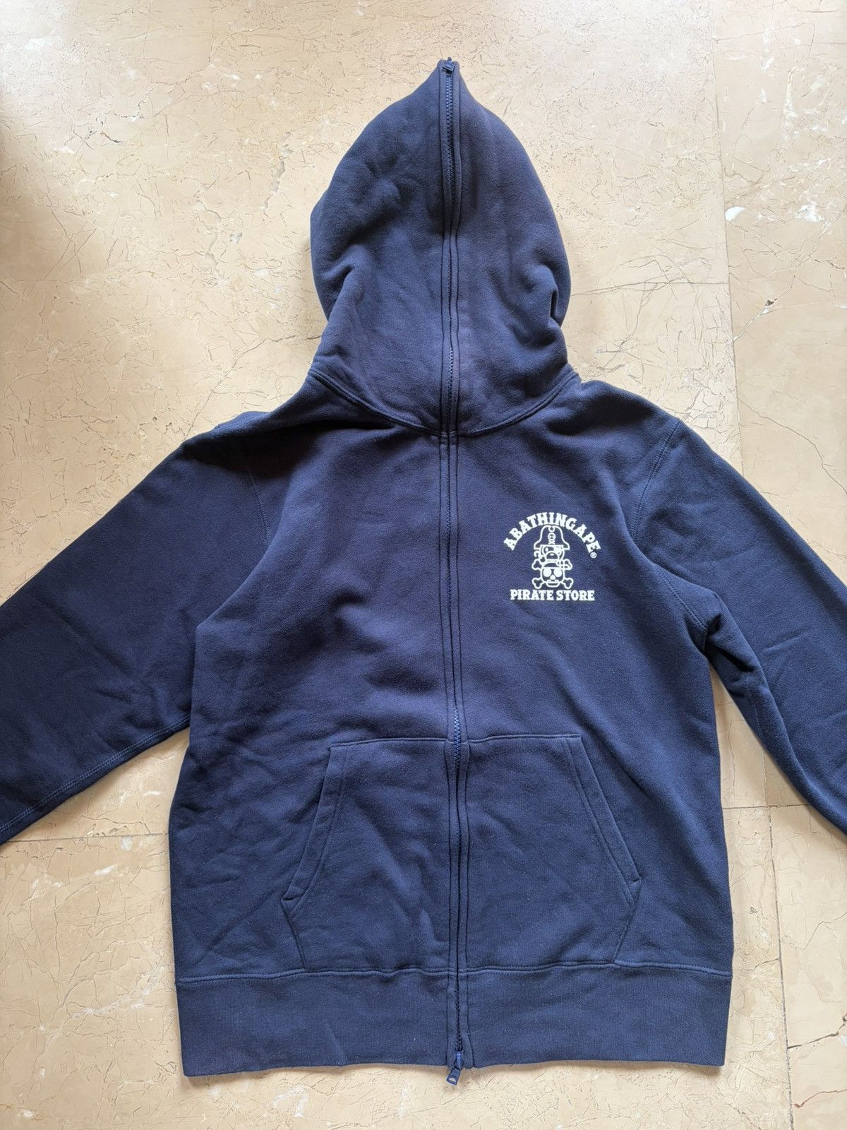 Bape Bape pirate store full zip hoodie vintage Size US M / EU 48-50 / 2 - 1 Thumbnail
