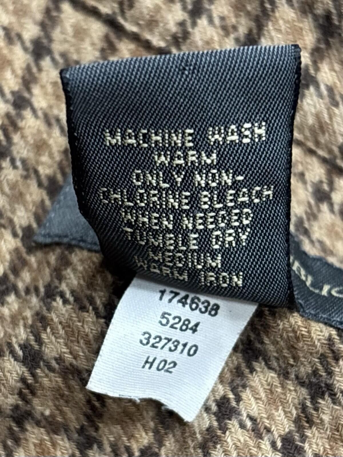 Banana Republic Y2K Banana Republic Flannel Shirt Mens L Cotton Wool 2002 Size US L / EU 52-54 / 3 - 12 Thumbnail