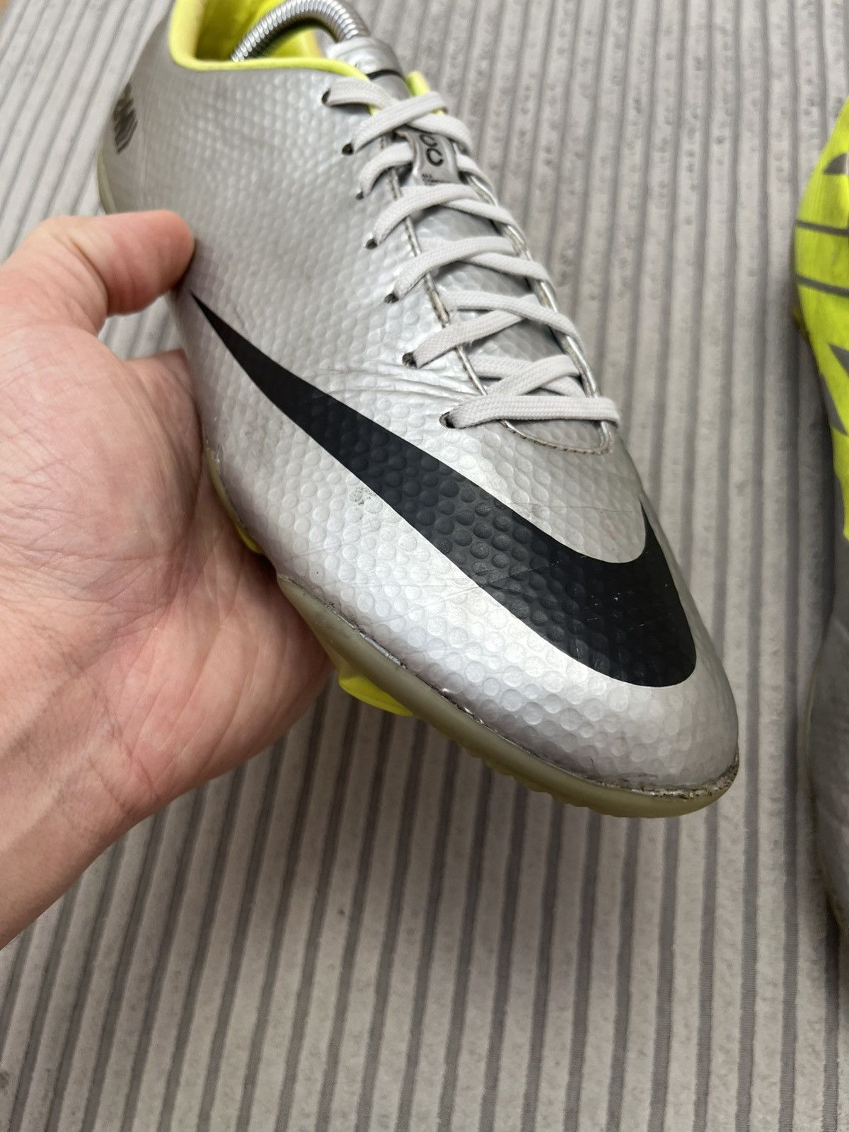 Nike Nike Mercurial Vapor IX FG 555605-007 Elite Cleats Carbon Size US 8 / EU 41 - 14 Thumbnail