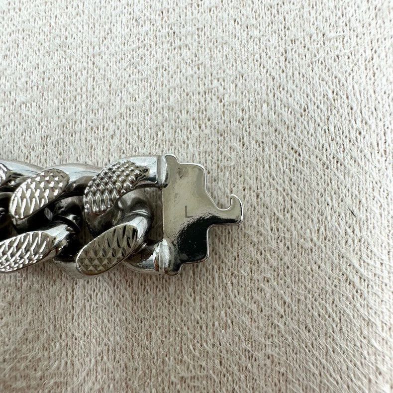 Gucci Gucci Silver Double G Interlocking Bracelet-2505 | Grailed