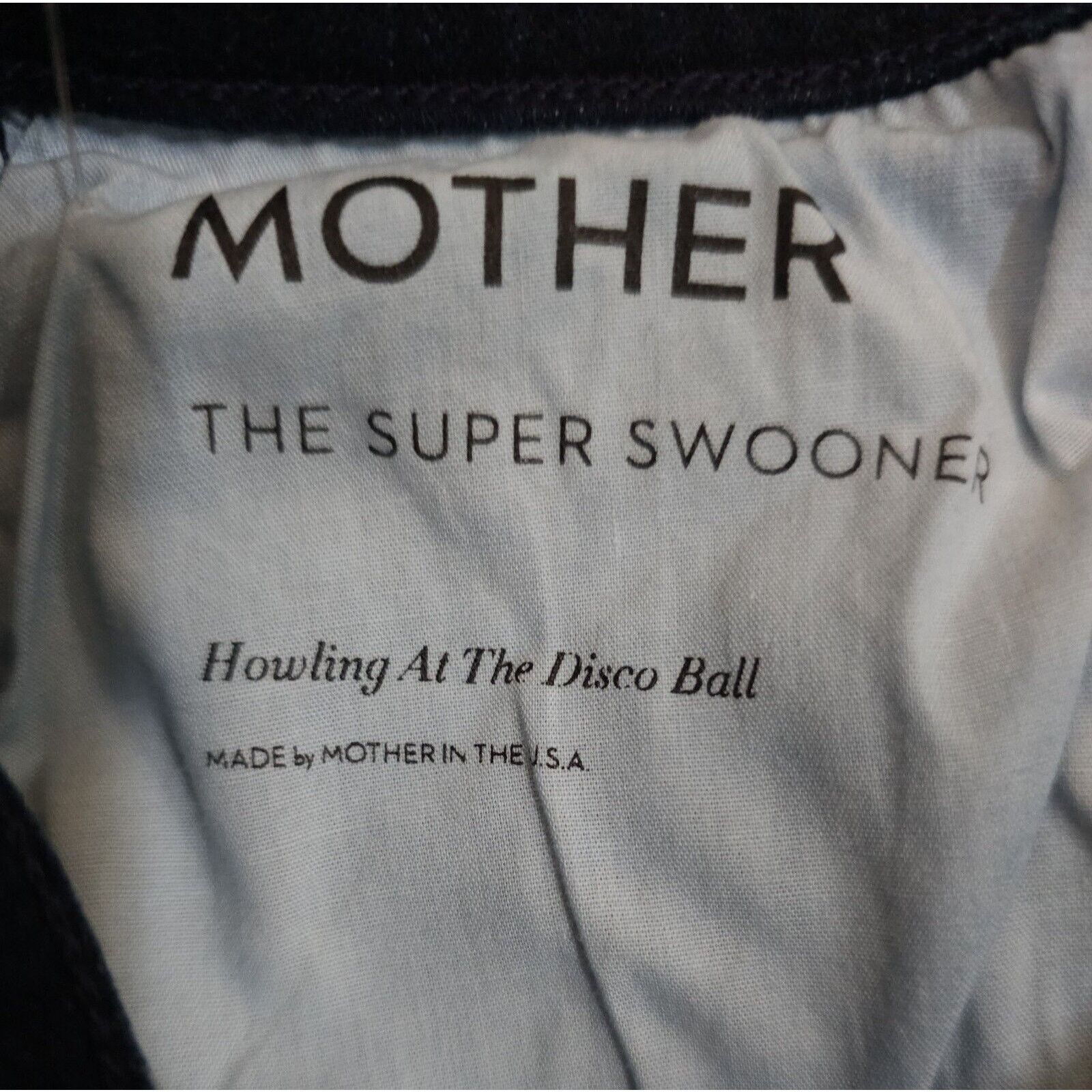 Mother Jeans Super Swooner in Howling at the Disco Ball