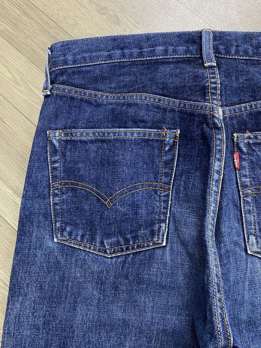 Levi's Vintage Levis 502XX 30x36 Selvedge Straight Fit Blue Jeans Size US 30 / EU 46 - 11 Thumbnail