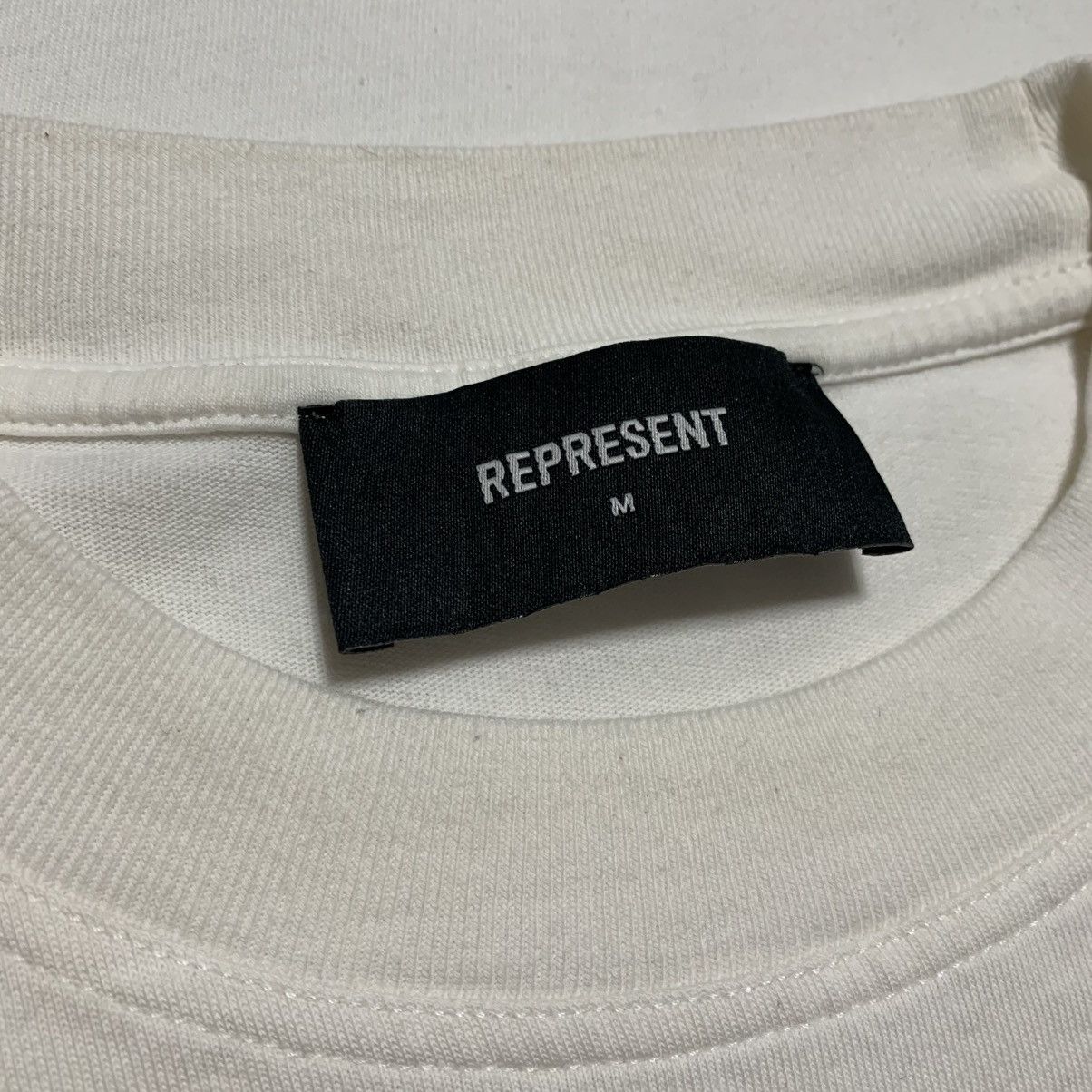 Represent Clo. Represent Medium Tee Owners Club Flat White T-Shirt Size US M / EU 48-50 / 2 - 4 Thumbnail