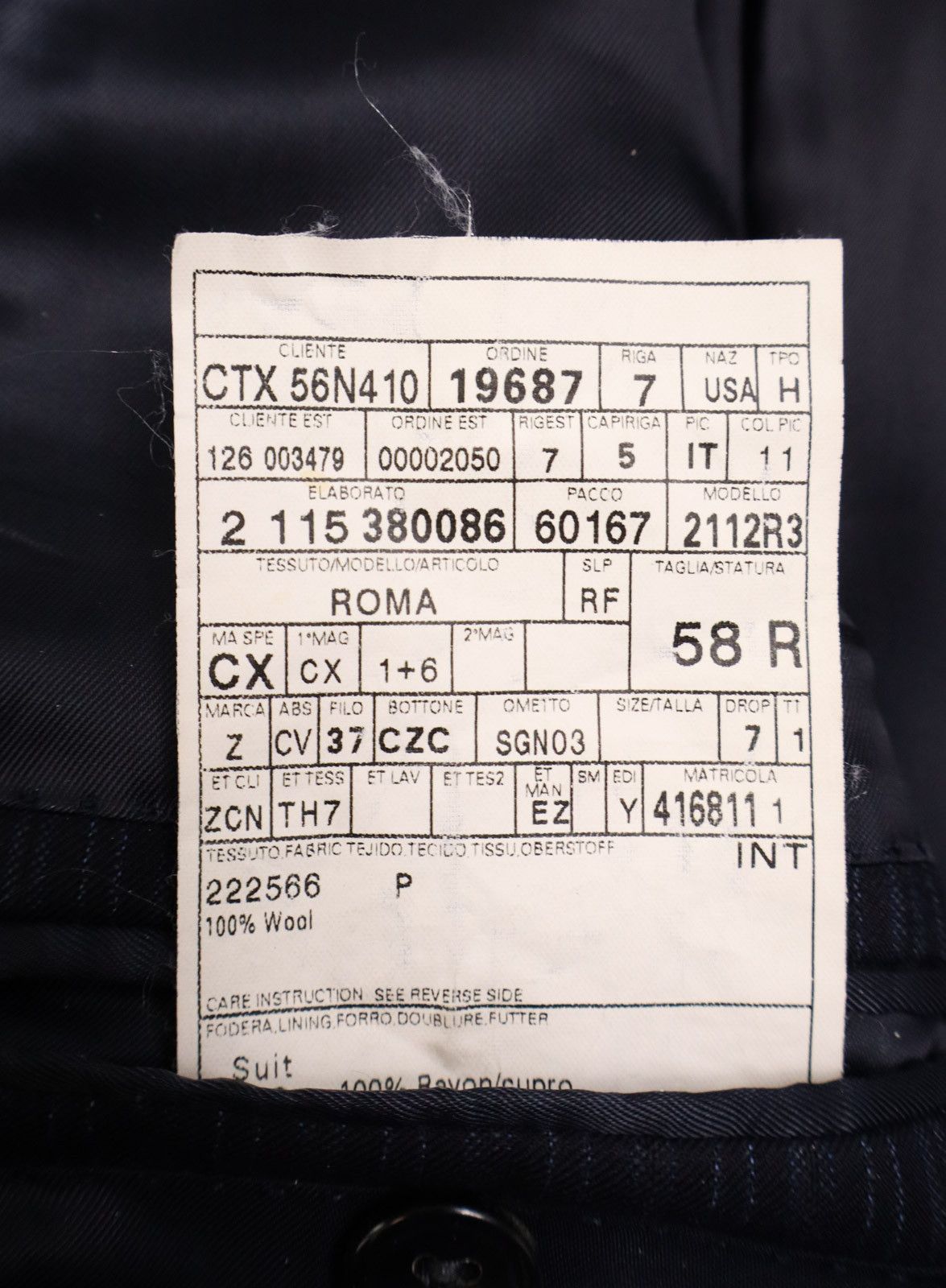 Ermenegildo Zegna × Neiman Marcus ERMENEGILDO ZEGNA x Neiman Marcus Roma Blazer Men's (EU) 58 Size 48R - 9 Thumbnail