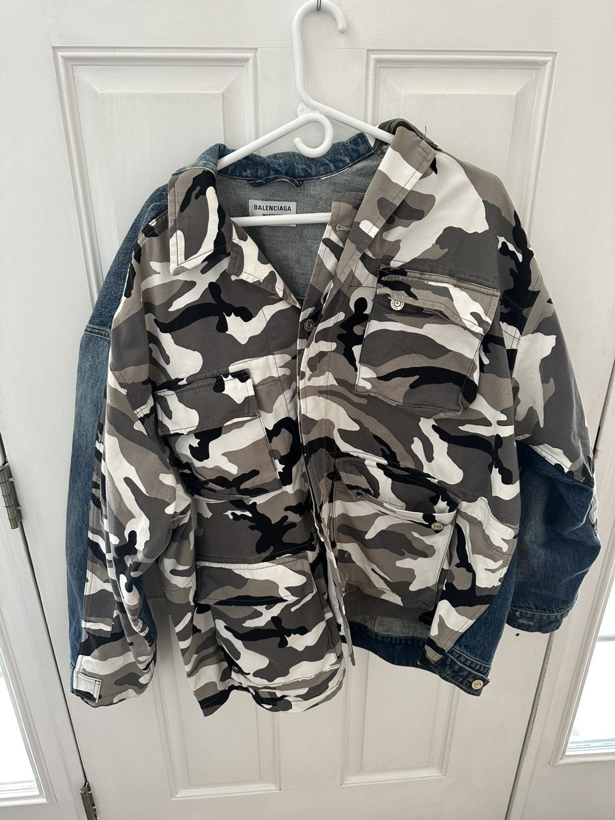 Balenciaga Camo Jacket | Grailed