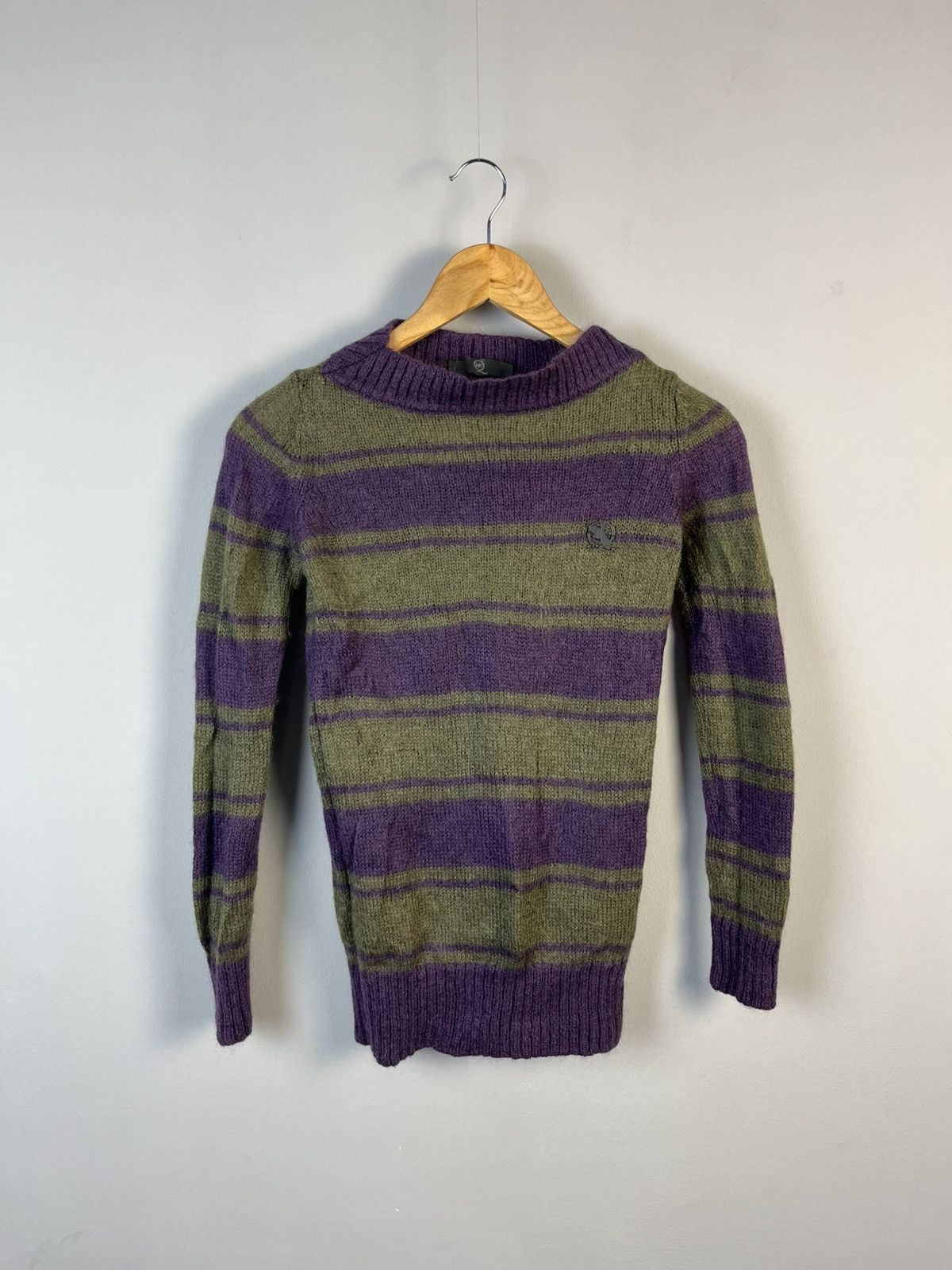 Alexander McQueen MCQ Luxury Mohair Wool Sweater Italy