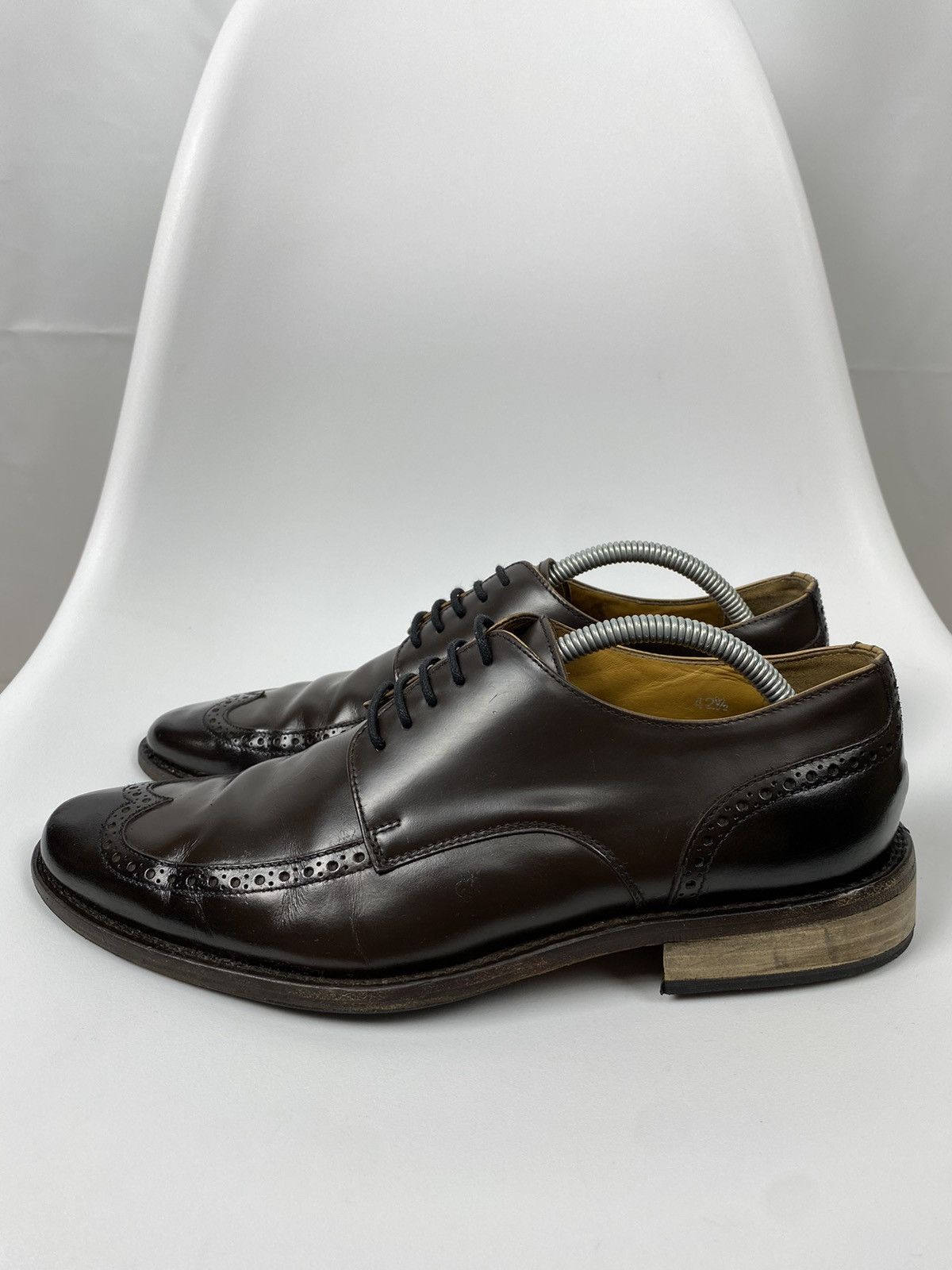 Dolce & Gabbana Dolce & Gabbana Vintage Leather Oxford Brogues size 42,5 Size US 9.5 / EU 42-43 - 4 Thumbnail