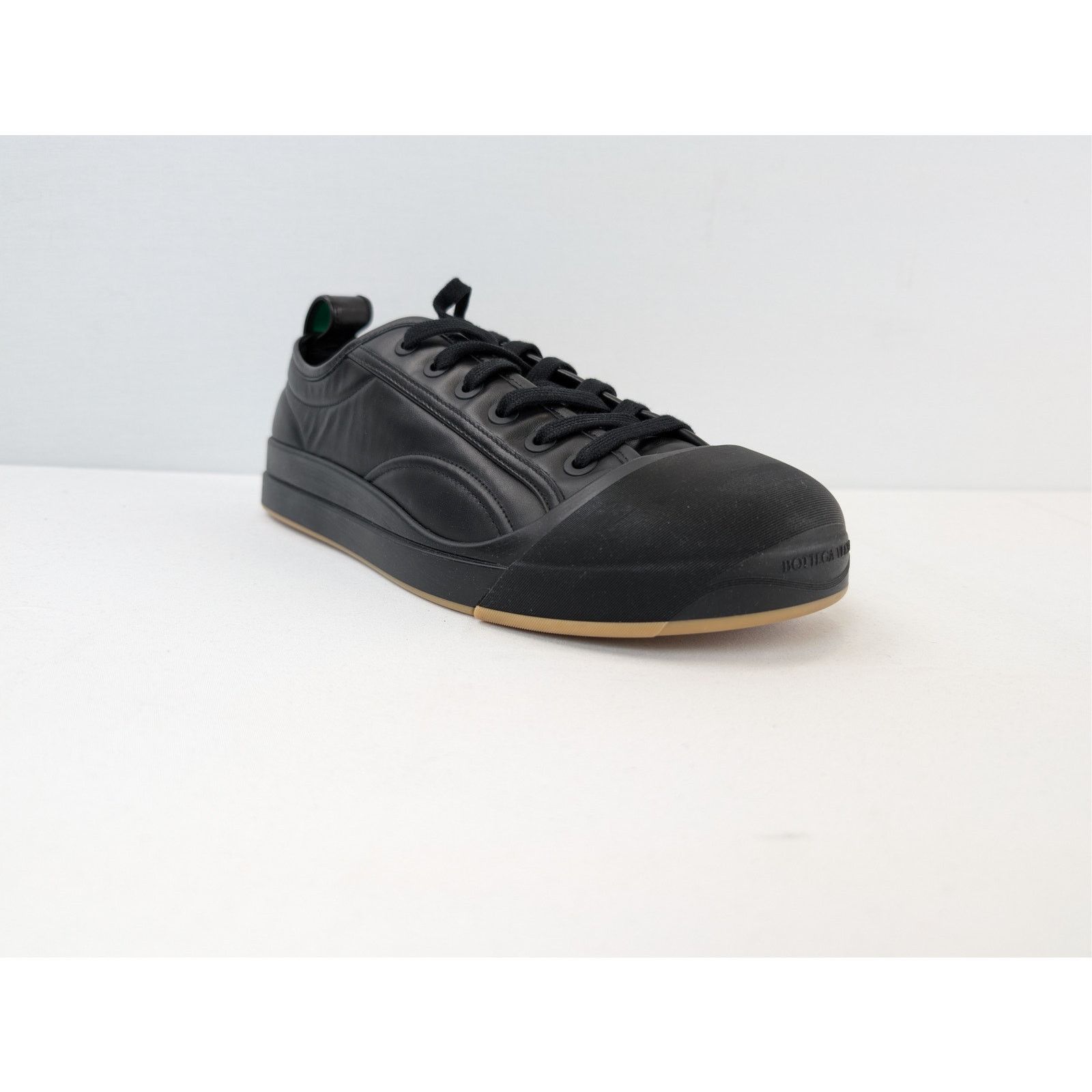 Bottega Veneta o1rshd1 City Calfskin Vulcan Sneakers in Black Size US 12 / EU 45 - 2 Thumbnail