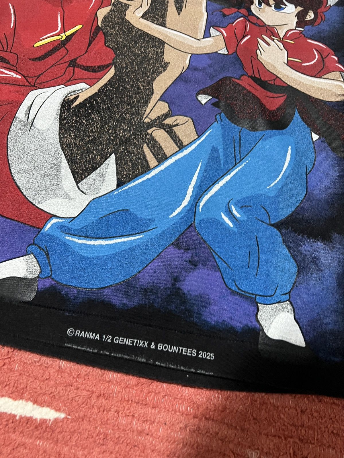 Anime Ranma 1/2 bigprint rare manga anime tee Size US XL / EU 56 / 4 - 4 Thumbnail