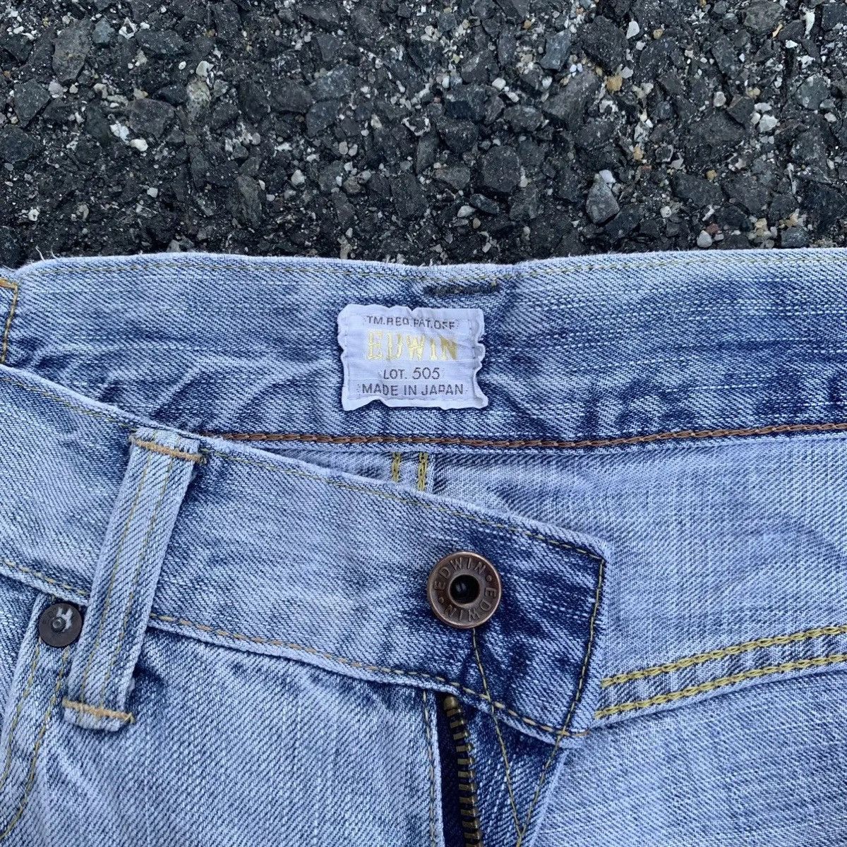 Japanese Brand ‼️ REDLINE! 90’s EDWIN 505 Jean 32x33 Faded Selvedge Pants Size US 32 / EU 48 - 6 Thumbnail