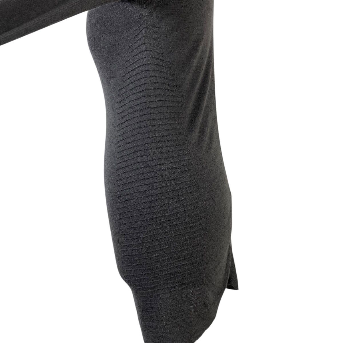 Rick Owens Rick Owens Gleam A/W 10 Cashmere Ribbed Long Sleeve Dress Size S / US 4 / IT 40 - 4 Thumbnail