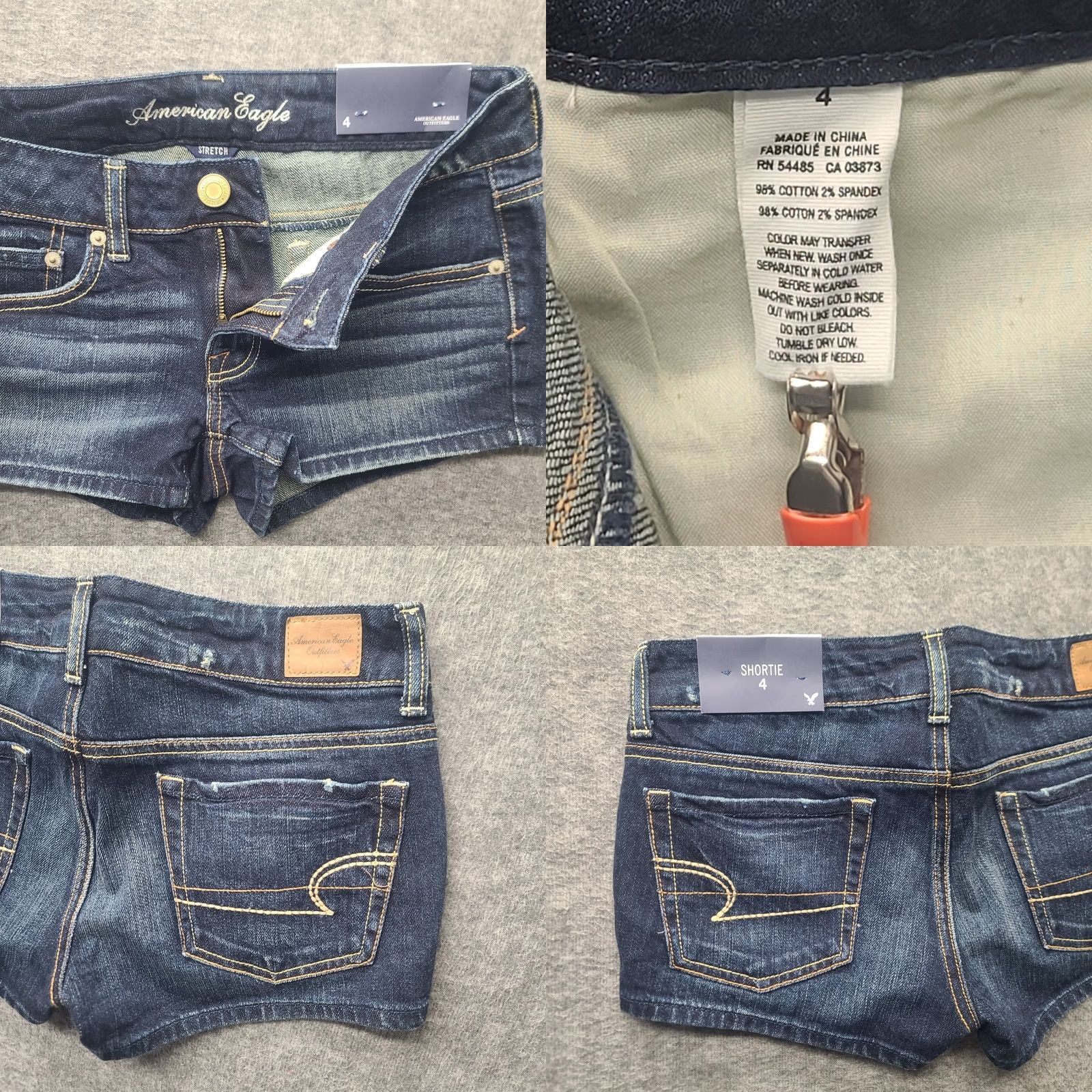 American Eagle Outfitters VINTAGE Size 27" / US 4 / IT 40 - 8 Thumbnail