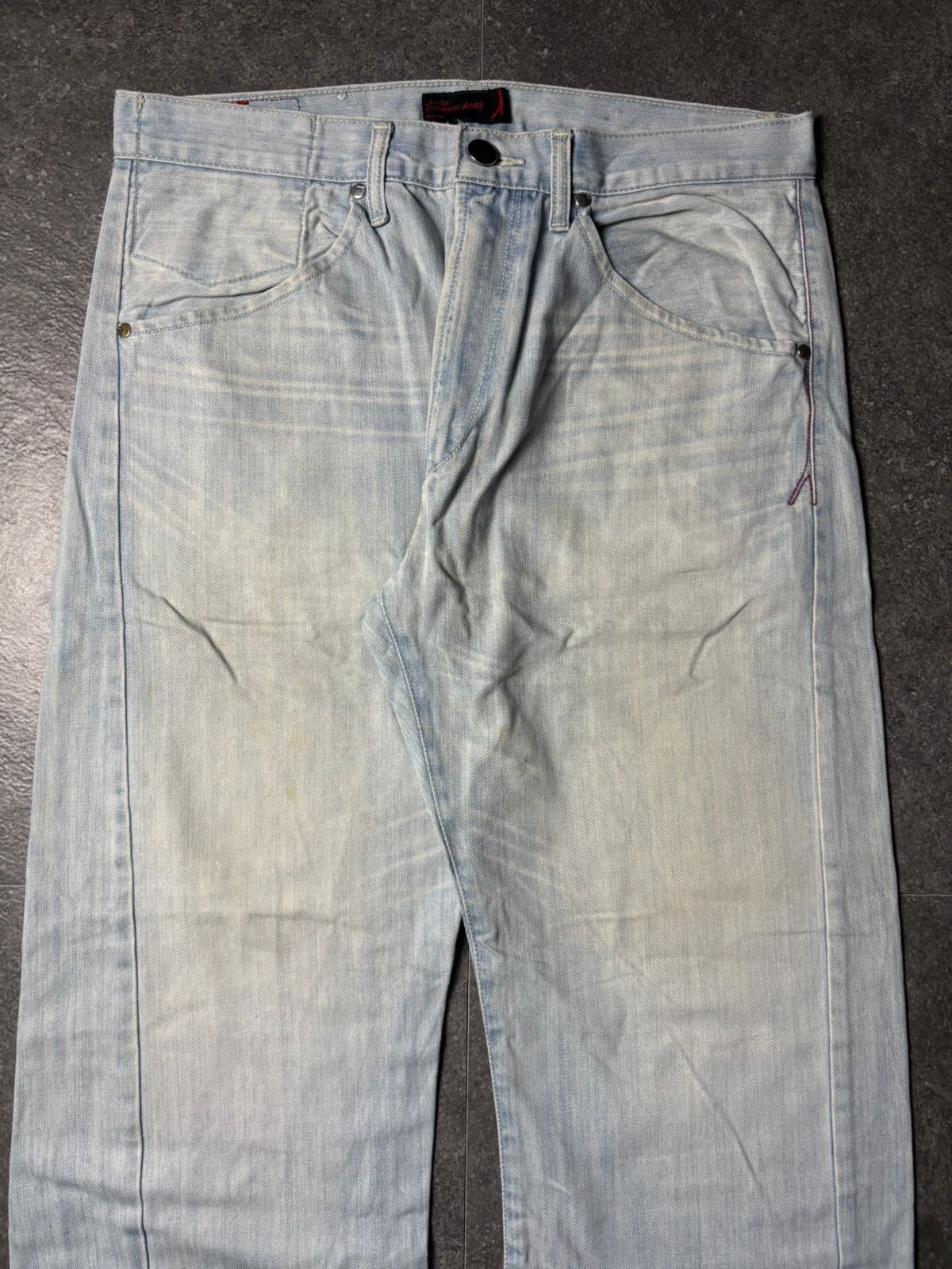 Levi's 2000s Levis Engineered Twisted Baby Blue Jeans Size US 32 / EU 48 - 3 Thumbnail