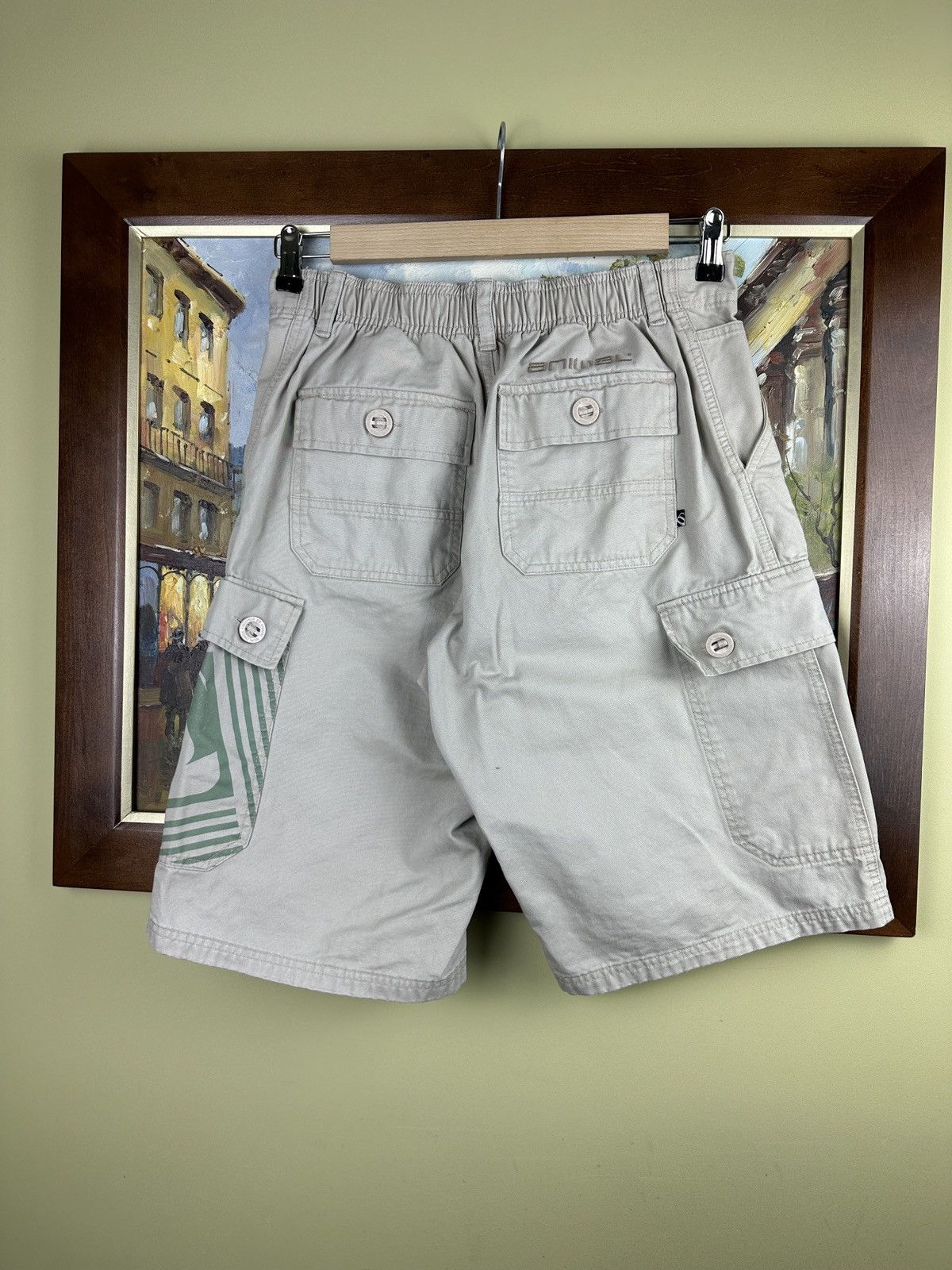 Vintage Vintage Animal cargo shorts jorts Size US 30 / EU 46 - 4 Thumbnail