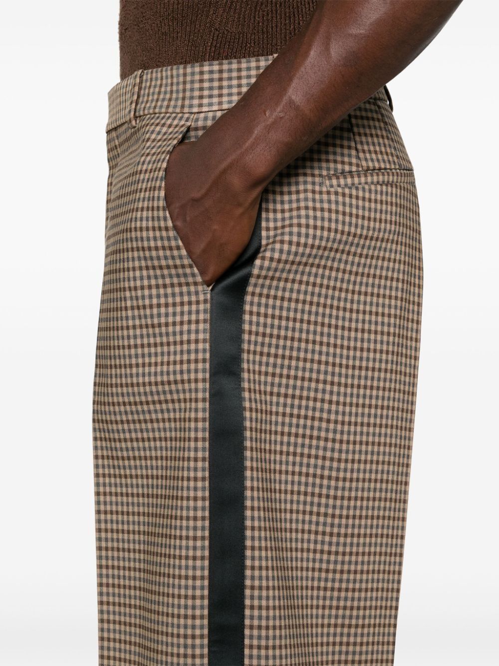 Wales Bonner o1mle0825 Dusk Shorts in Brown Size US 32 / EU 48 - 5 Thumbnail