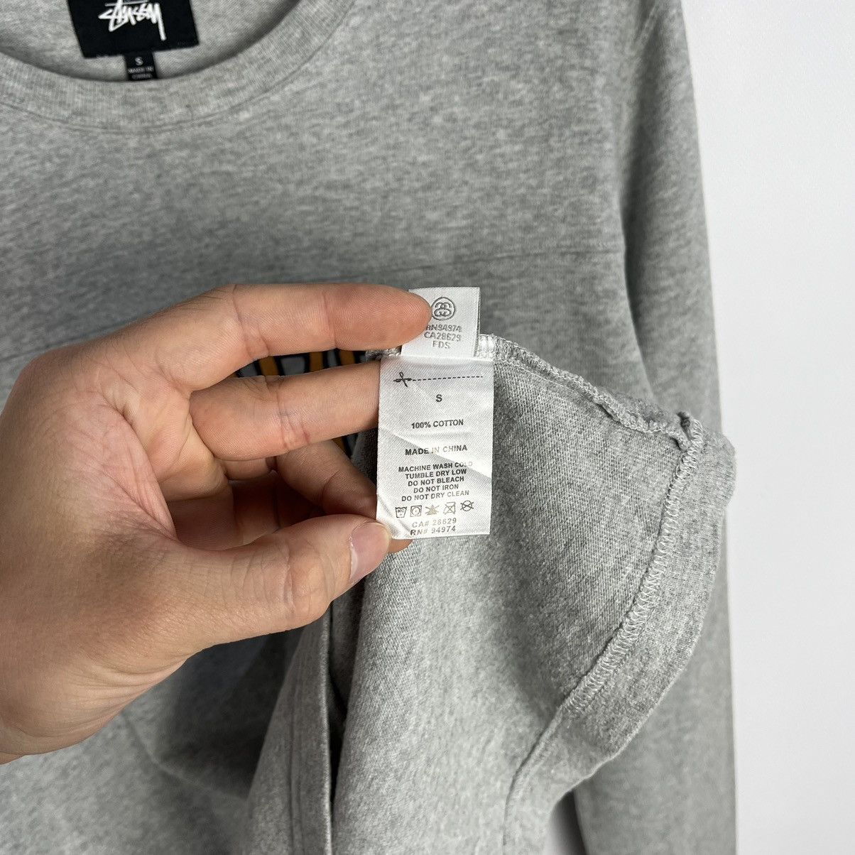 Stussy × Vintage Vintage Stussy big logo longsleeve 90’s Size US S / EU 44-46 / 1 - 9 Thumbnail