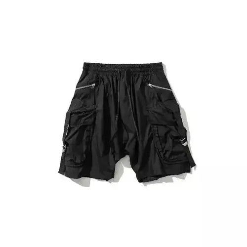 Japanese Brand × Jean 20SS Indigo Union Japan Black Worker Shorts Size US 31 - 1 Thumbnail