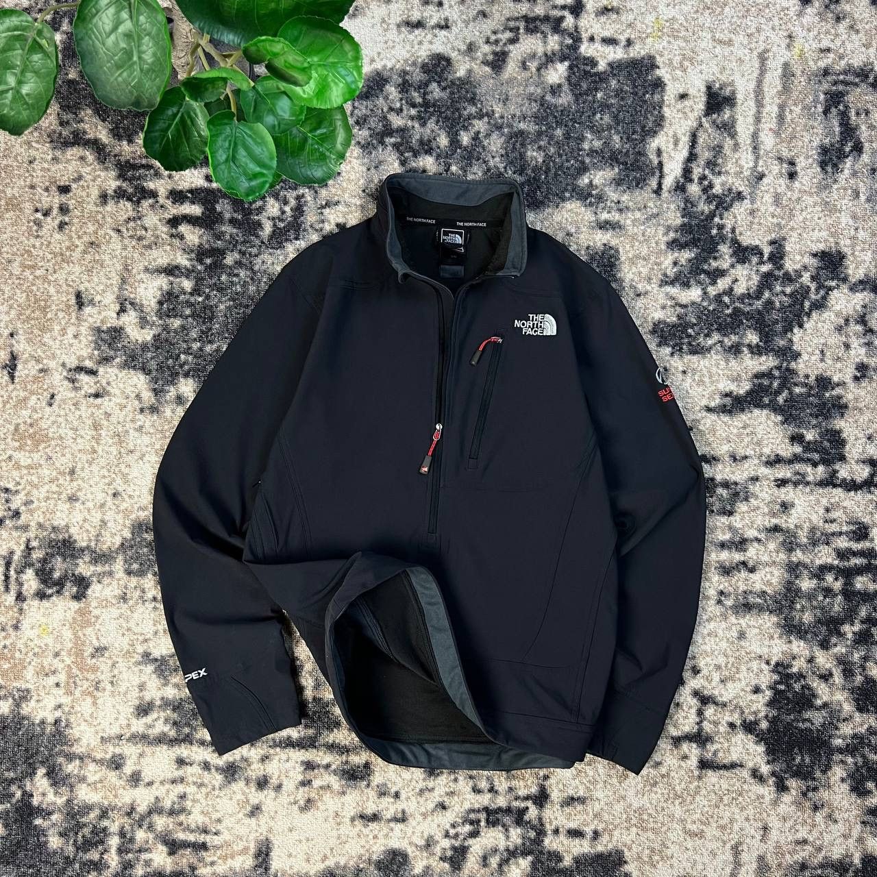 The North Face The North Face 1/2 Zip Up Softshell Jacket Gorpcore Style Size US M / EU 48-50 / 2 - 1 Thumbnail