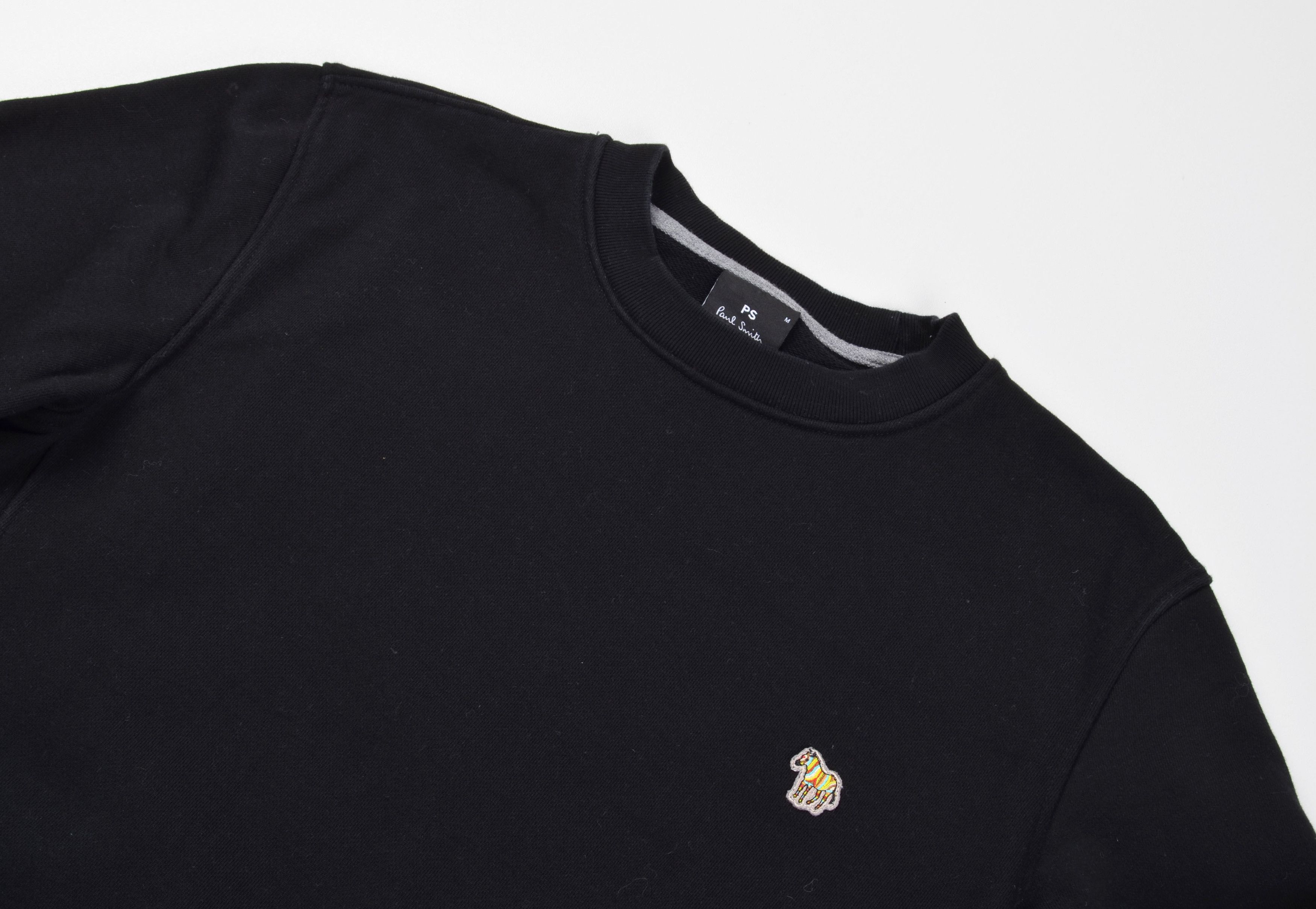 Paul Smith Paul Smith Zebra Black Crew Neck Sweatshirt Size US M / EU 48-50 / 2 - 2 Thumbnail