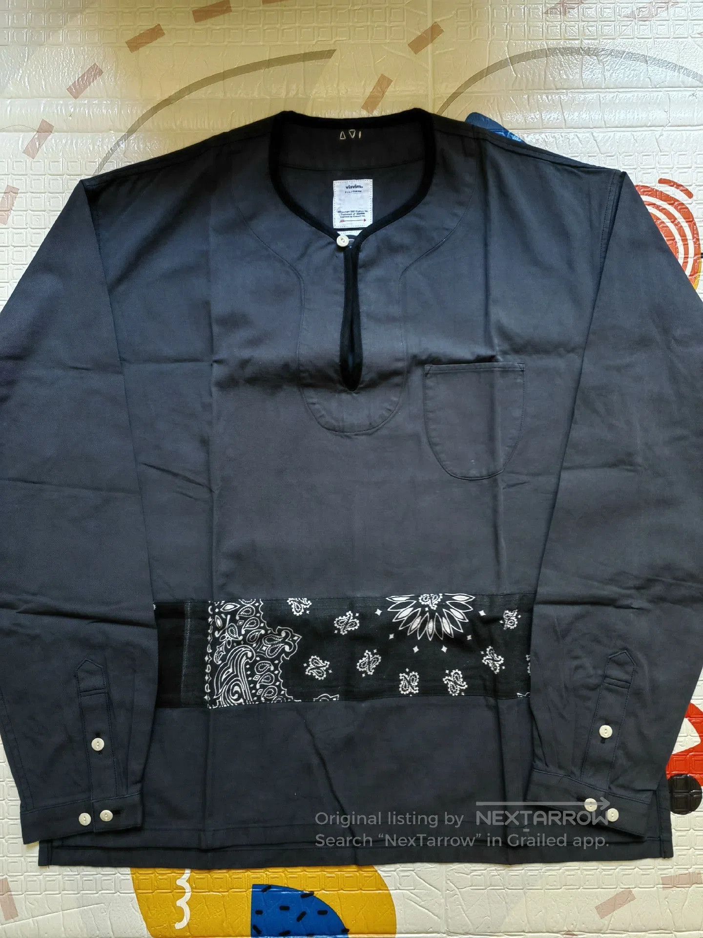 Visvim VISVIM 18AW Bandana Tunic Shirt. Size US S / EU 44-46 / 1 - 1 Thumbnail