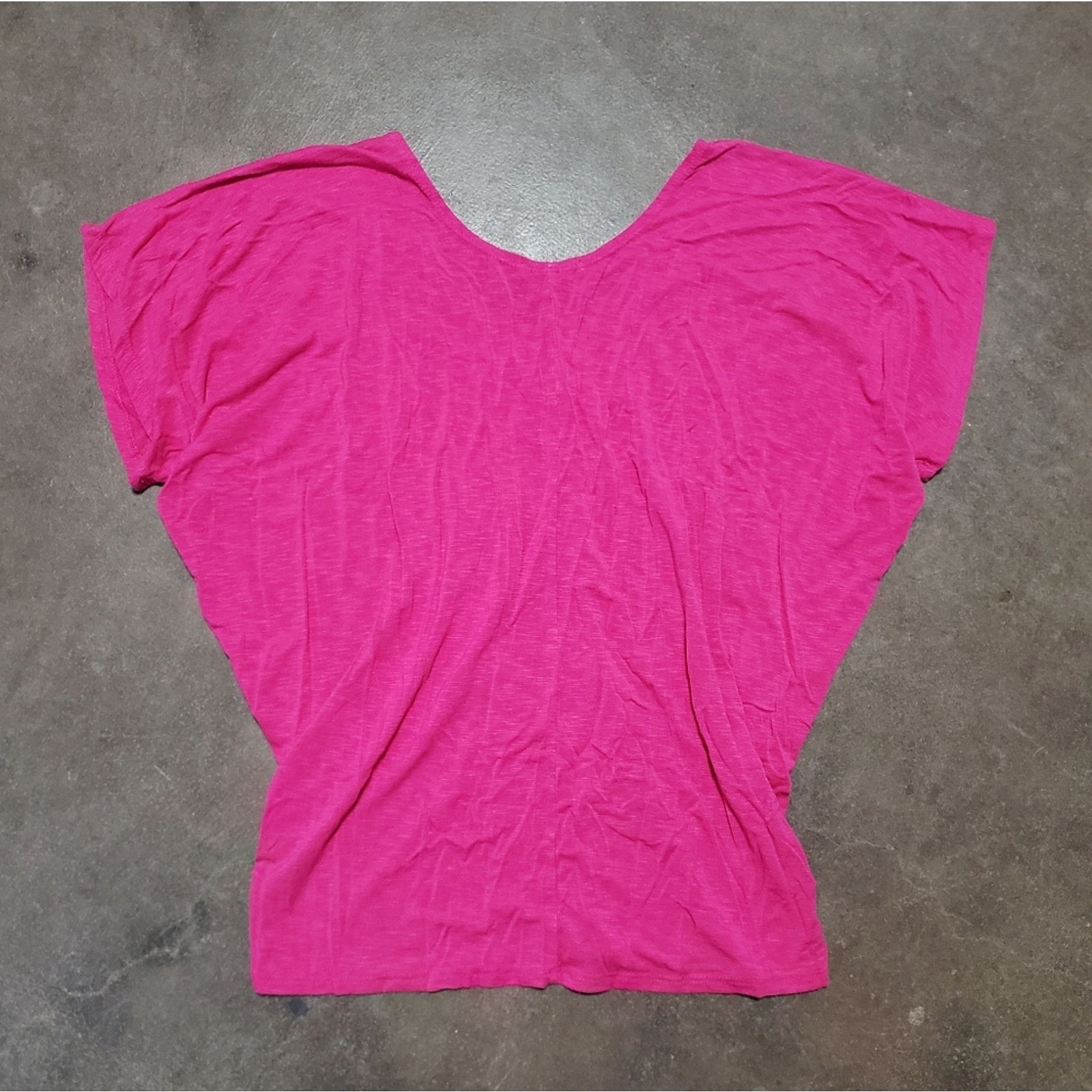 Other Pink Vibrant Loose Shoulder Sleeve Size M / US 6-8 / IT 42-44 - 2 Thumbnail