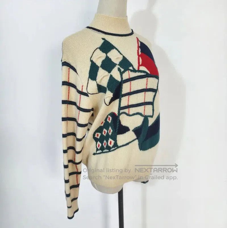 Dior Dior Winter Cream Wool Women's Sweater . Size M / US 6-8 / IT 42-44 - 2 Thumbnail