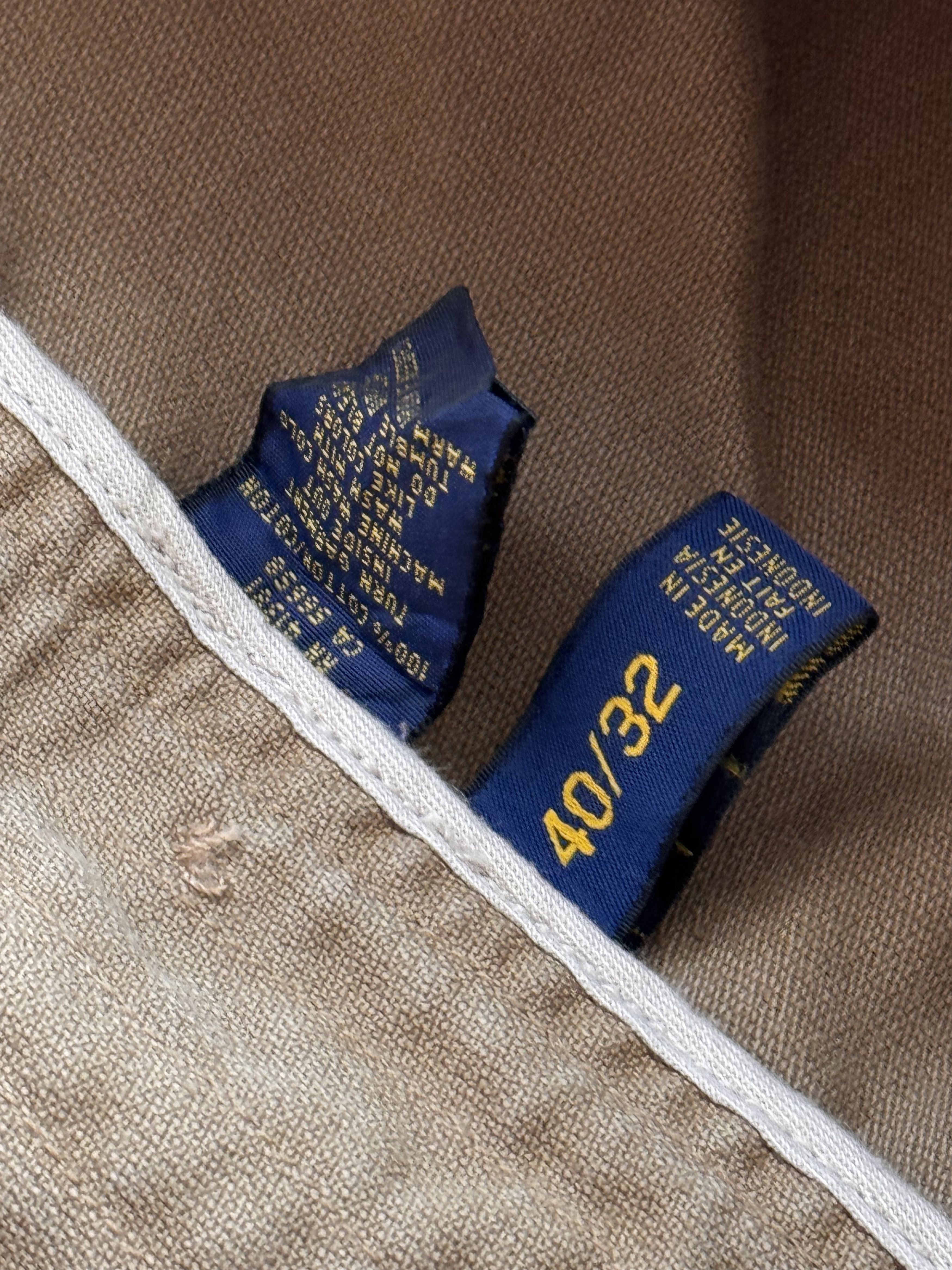 Polo Ralph Lauren × Vintage Vintage Polo Ralph Lauren Military Crew Surplus Cargo Pants Size US 40 / EU 56 - 20 Thumbnail