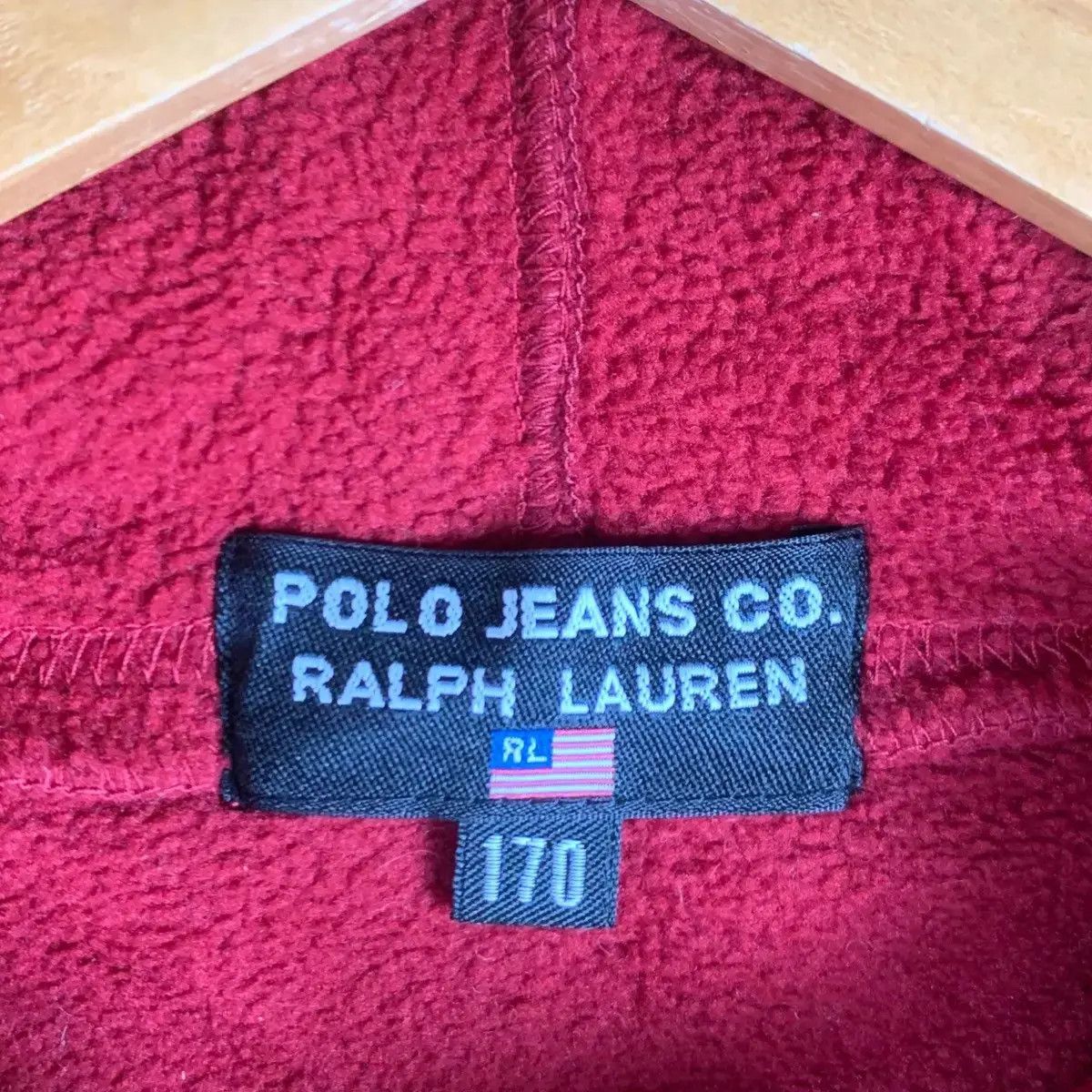 Polo Ralph Lauren Vintage POLO JEANS Co. Ralph Lauren Est 1967 RL Red Sherpa Size US L / EU 52-54 / 3 - 6 Thumbnail