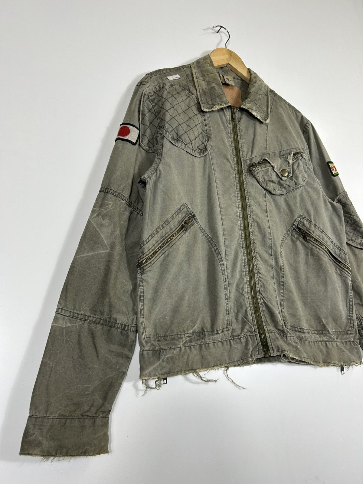 Prps ⚡️Vintage Y2K Prps Distressed Style Zipper Jacket Size US S / EU 44-46 / 1 - 2 Thumbnail