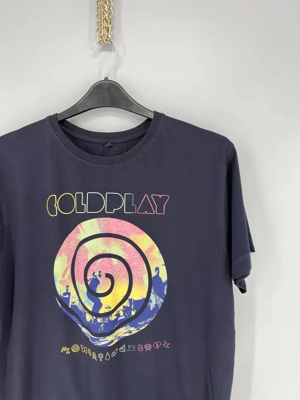 Band Tees Vintage Y2K Coldplay T Shirt Mylo Xyloto 2012 Size US L / EU 52-54 / 3 - 5 Thumbnail