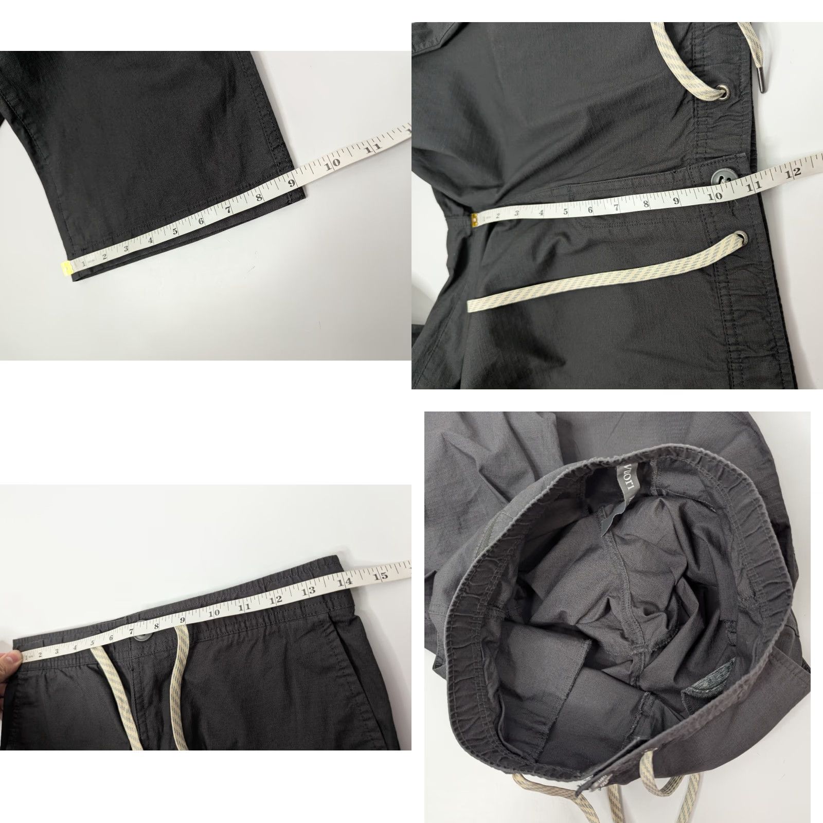 Vuori Vuori Pants Womens Ripstop Wide Leg Cropped S Grey Outdoor Hiking VW416 Size 28" / US 6 / IT 42 - 8 Thumbnail