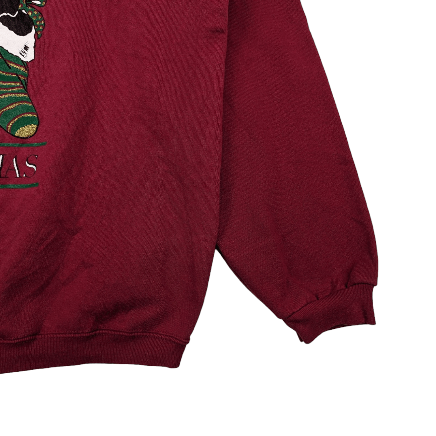 Vintage Vintage 90's MERRY CHRISTMAS Winter Holiday Jumper Size US XL / EU 56 / 4 - 6 Thumbnail