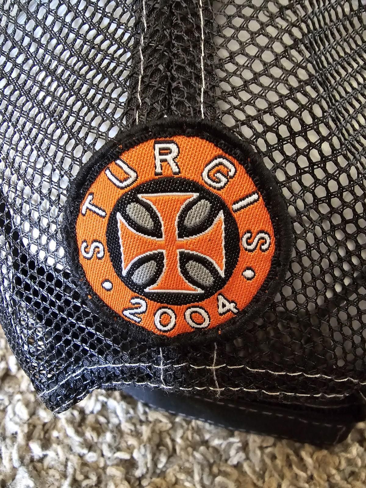 Designer Sturgis 64th Annual 2004 Black Hills Rally Hat Motorcycle Size ONE SIZE - 5 Thumbnail