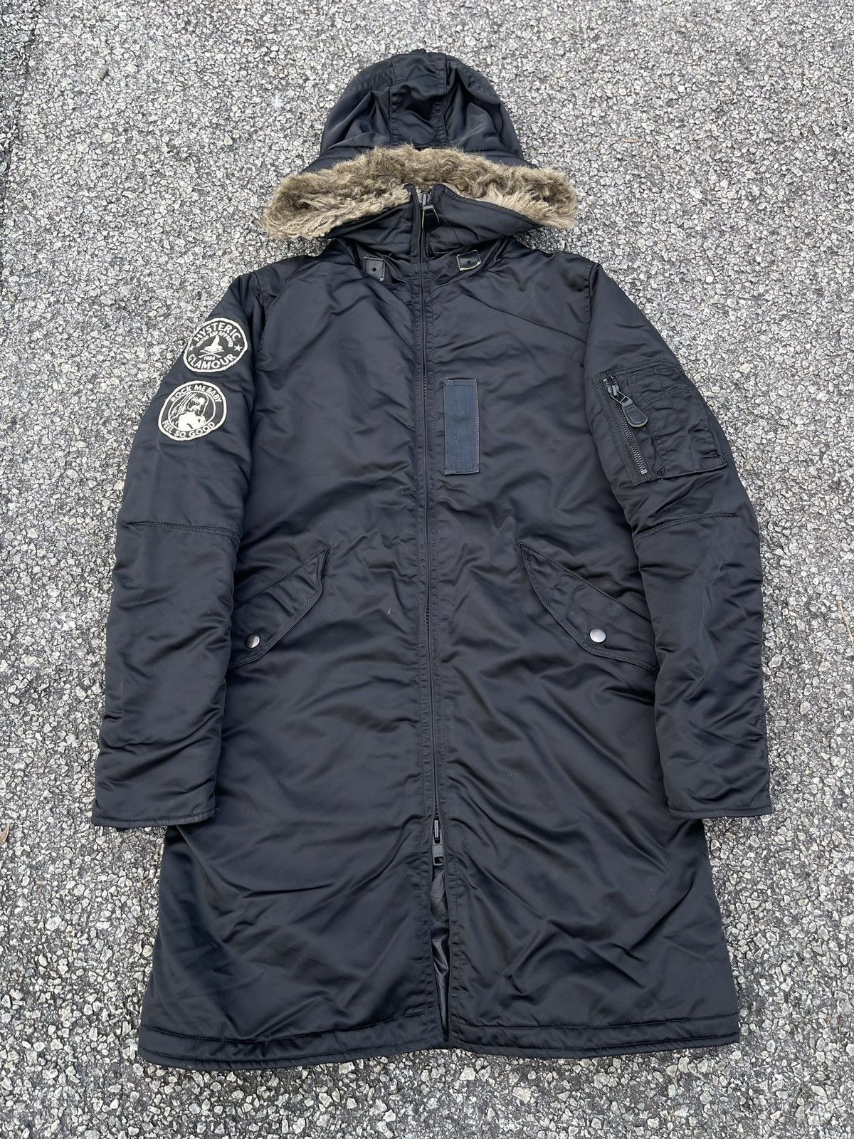 Hysteric Glamour × If Six Was Nine × Vintage HYSTERIC GLAMOUR VINTAGE Faux Fur Hoodie Jacket Size M / US 6-8 / IT 42-44 - 2 Thumbnail