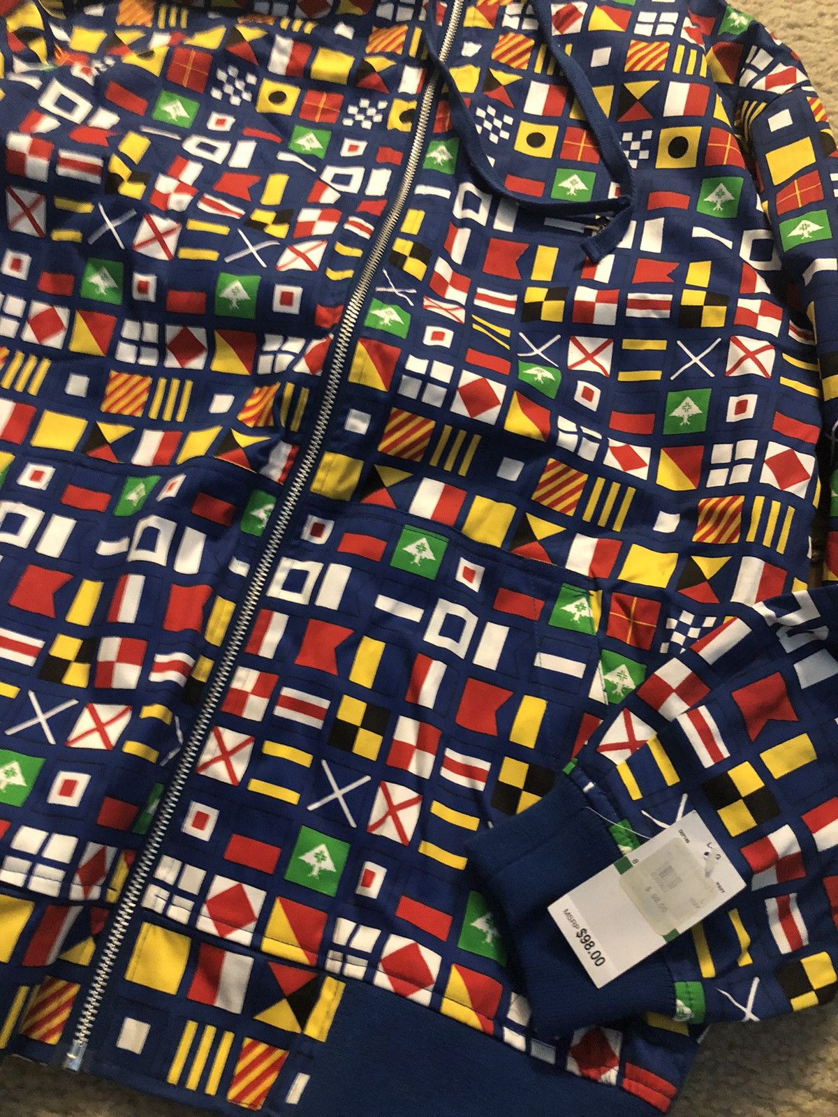 LRG × Vintage New y2k LRG x lifted research group Monaco flag zip up Size US L / EU 52-54 / 3 - 2 Thumbnail