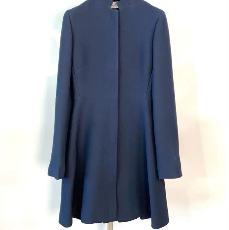 Dior Dior Wool Blend Mid-Length Women's Coat 0089 Size S / US 4 / IT 40 - 1 Thumbnail