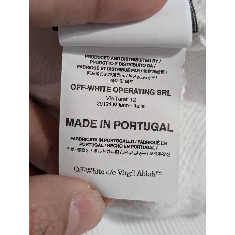 Off-White o1rshd1 Metal Arrow Over Hoodie in White/Orange Size US L / EU 52-54 / 3 - 21 Thumbnail