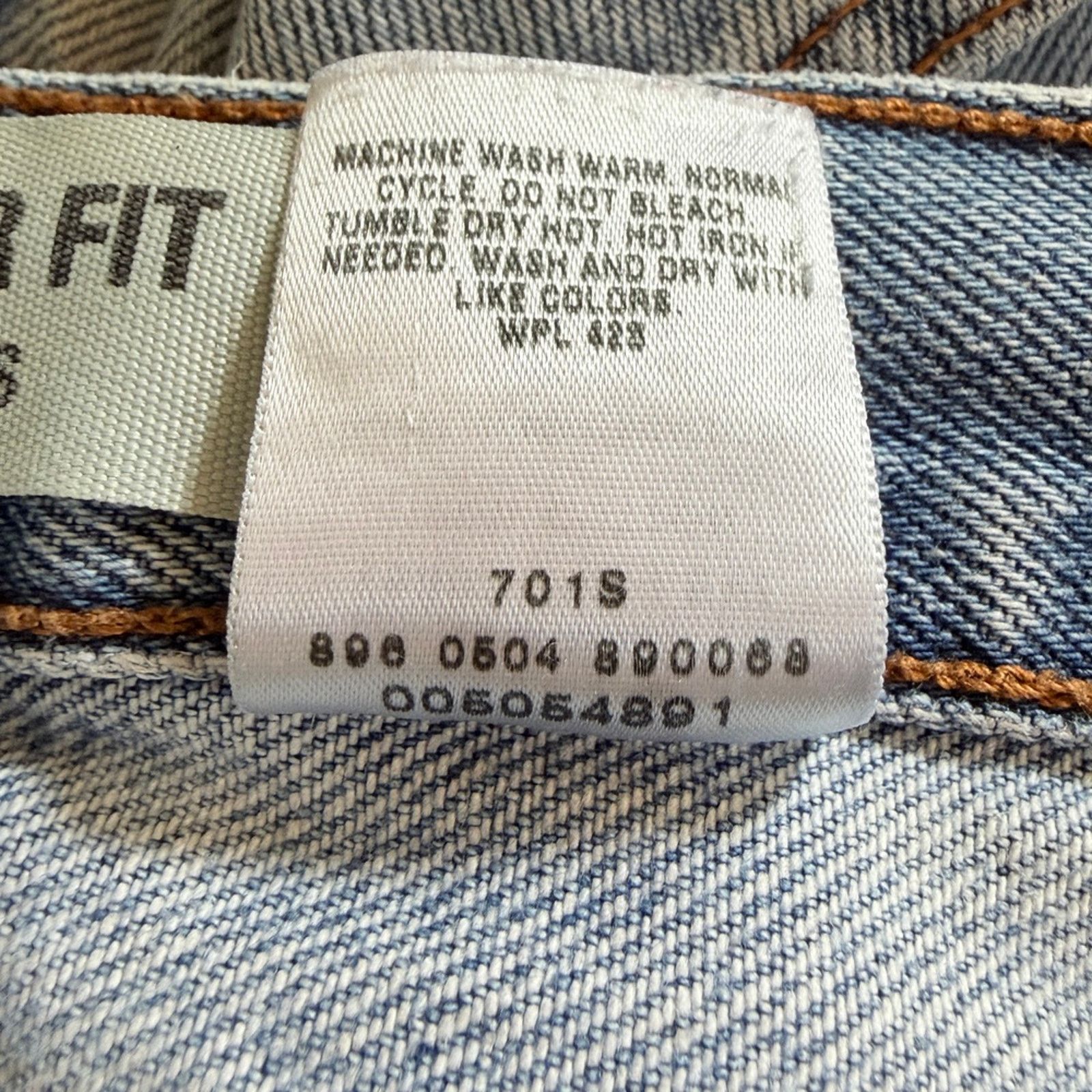 Levi's 37X30 vintage levi straight leg red tab Size US 37 - 6 Thumbnail