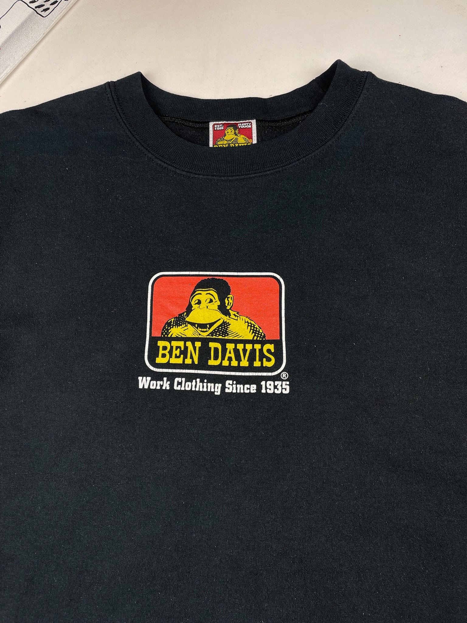 Ben Davis Vtg 90’s Ben Davis Sweatshirt Pullover Crewneck Size US XL / EU 56 / 4 - 2 Thumbnail