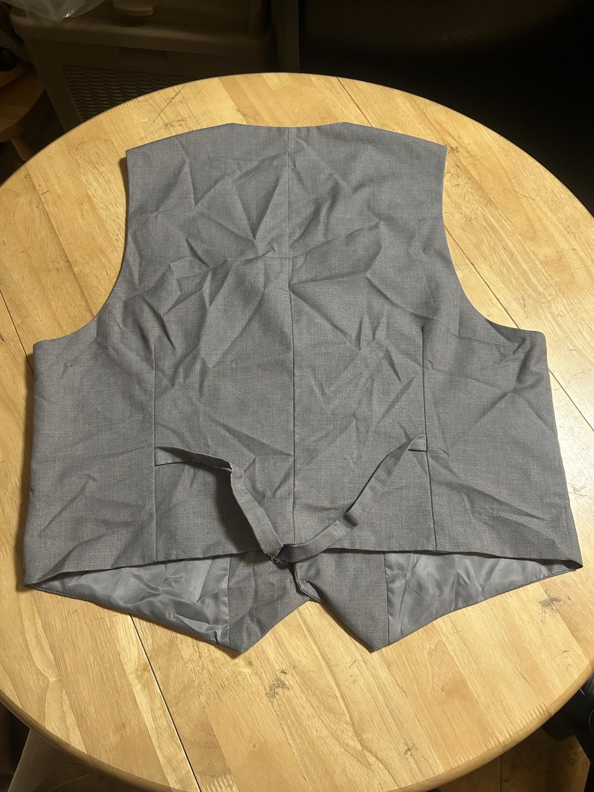 Other Gray vest with back strap Size US L / EU 52-54 / 3 - 3 Thumbnail