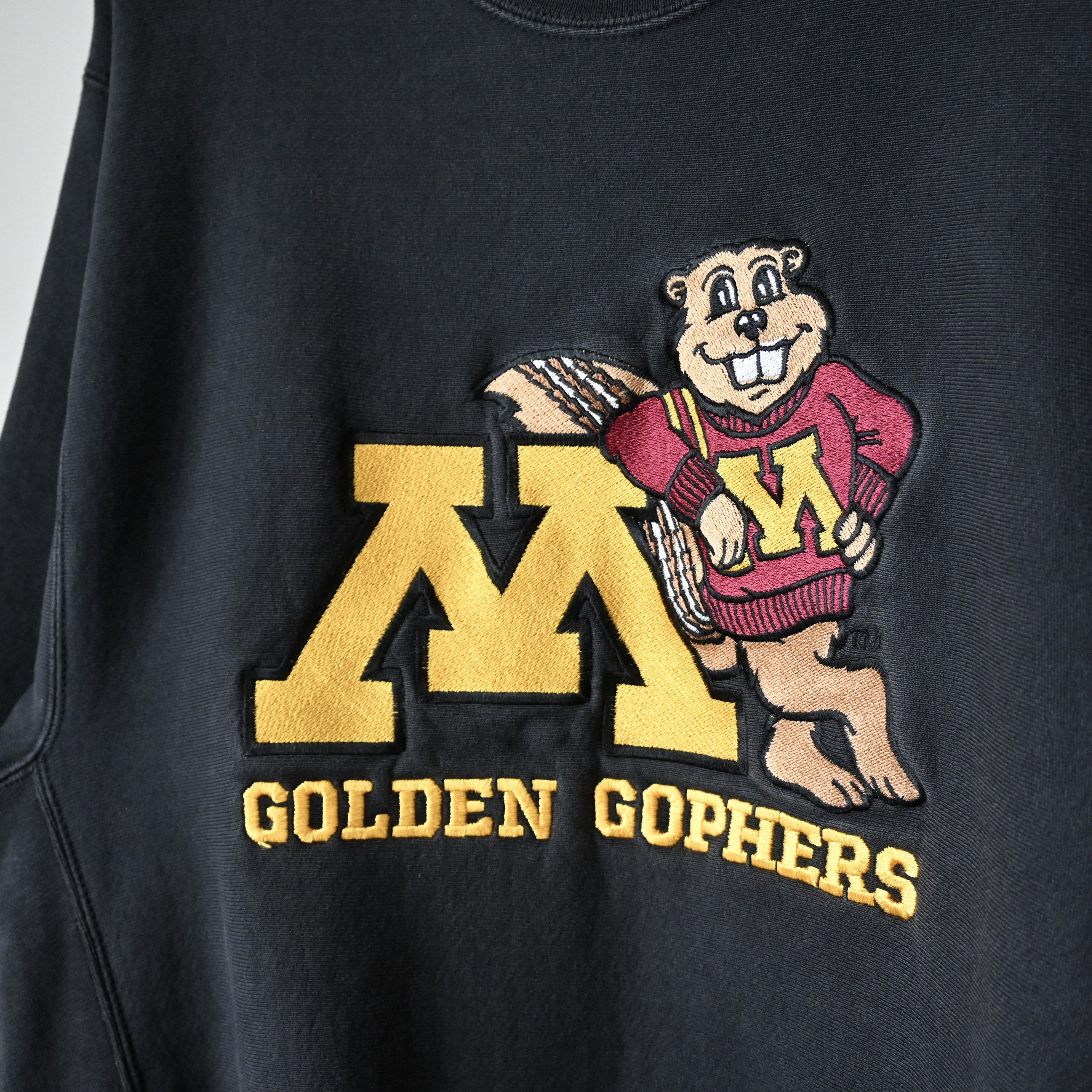 NCAA VTG 1990s MINNESOTA GOLDEN GOPHERS sweatshirt, made in USA Size US L / EU 52-54 / 3 - 8 Thumbnail