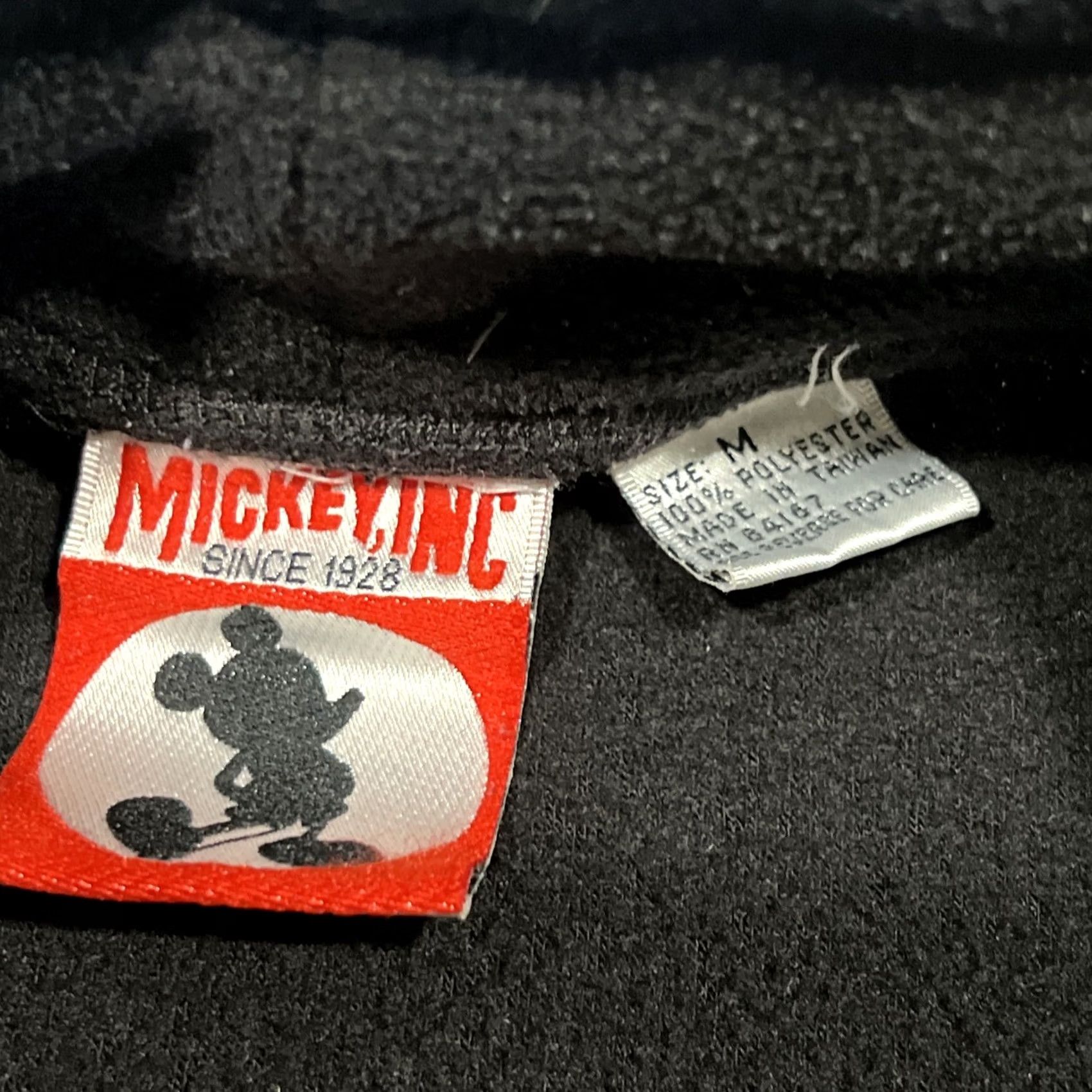 Mickey & Co. Winnie The Pooh Gang Ice Skating Pullover Fleece Black Cowl Collar Size M Womens Sweatshirt Size M / US 6-8 / IT 42-44 - 6 Thumbnail