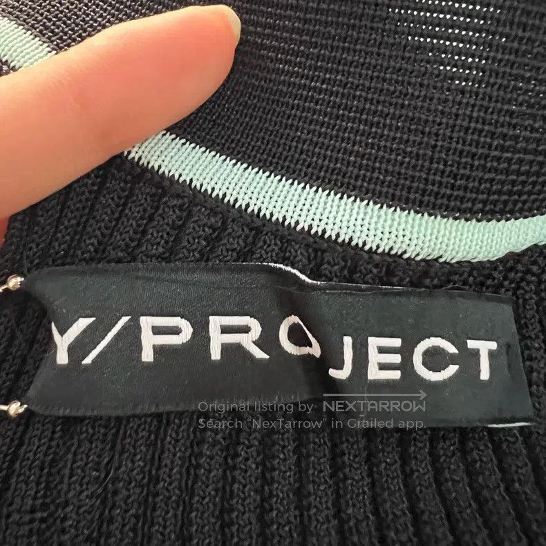 Y/Project Y/Project 34 Black pullover button knit dress Size XS / US 0-2 / IT 36-38 - 3 Thumbnail
